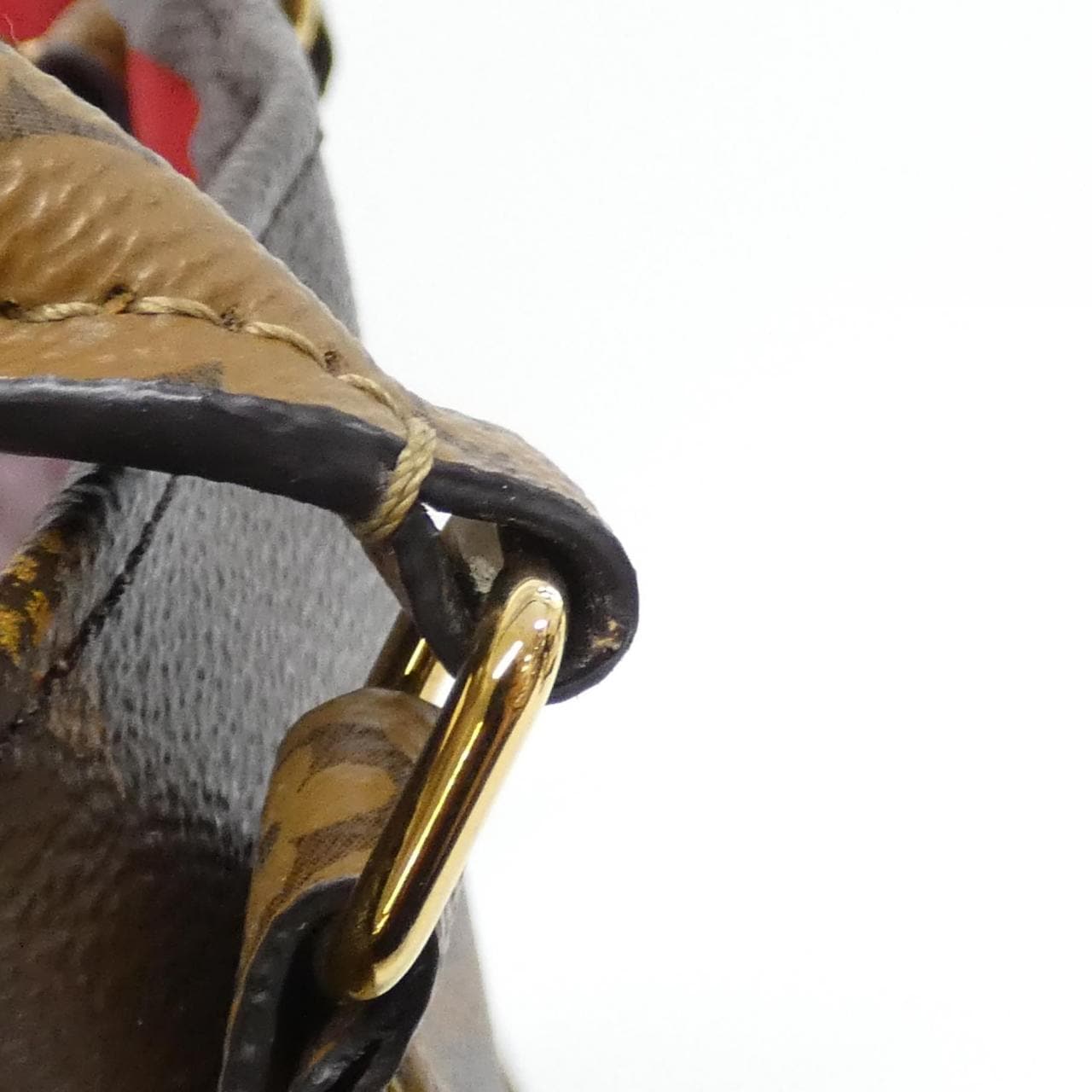 LOUIS VUITTON OnTheGo M44576 Bag Monogram 黑色 Monogram 中古品A - 縮圖 5