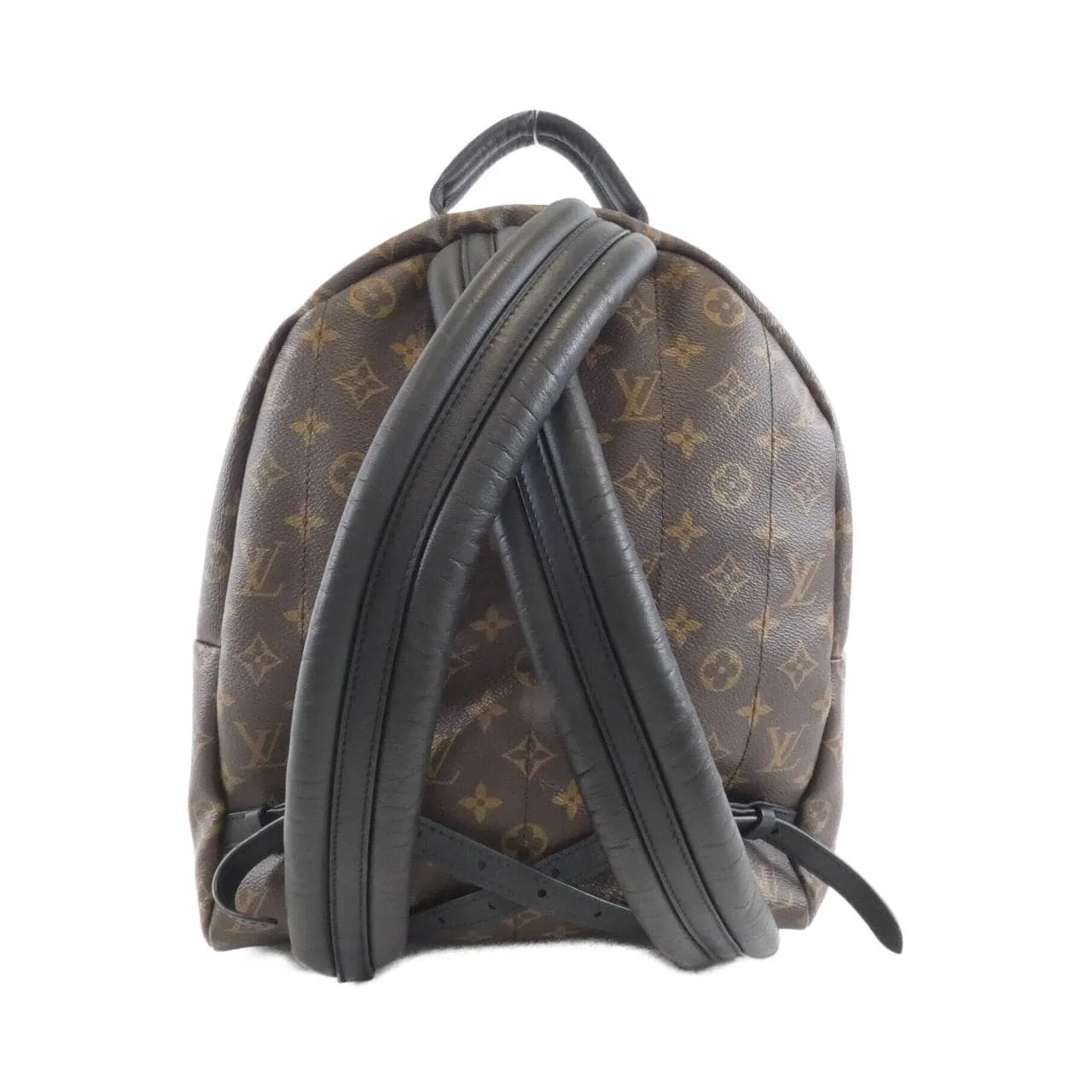 LOUIS VUITTON Palm Springs M41561 Backpack Monogram 黑色 Monogram 中古品B - 縮圖 2