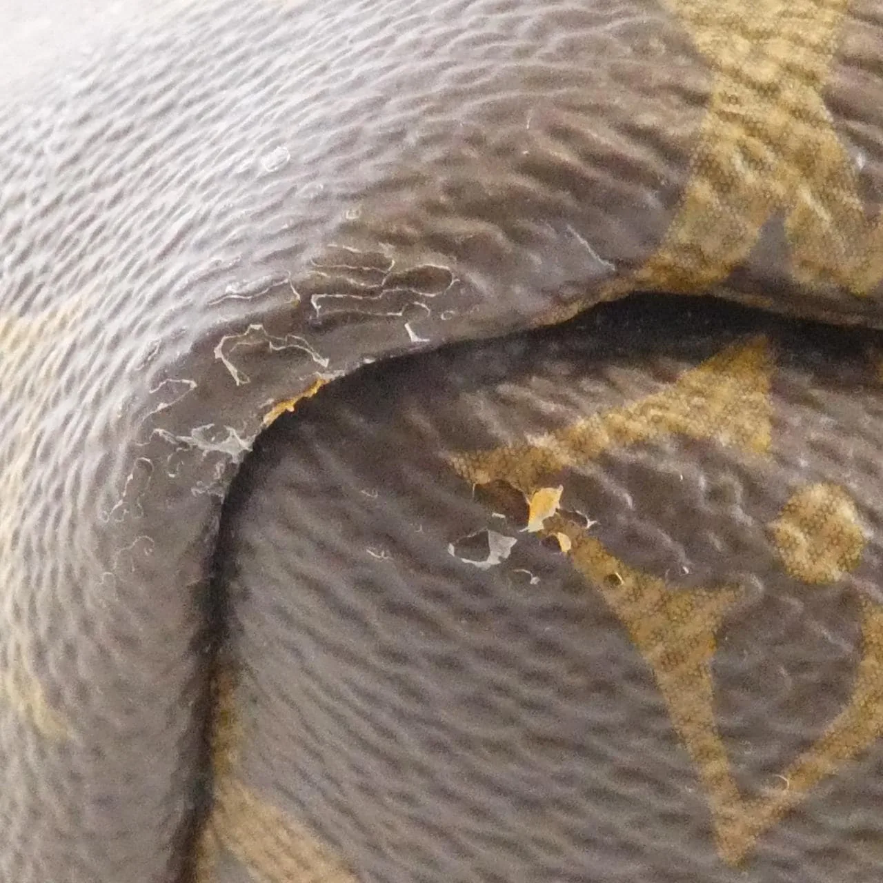 LOUIS VUITTON Palm Springs M41561 Backpack Monogram 黑色 Monogram 中古品B - 縮圖 4