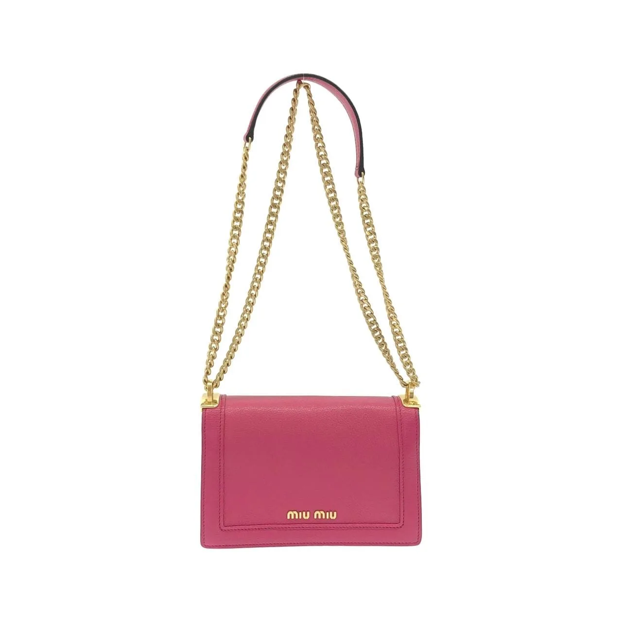 MIU MIU 5BD083 Shoulder 黑色 中古品A - 縮圖 2