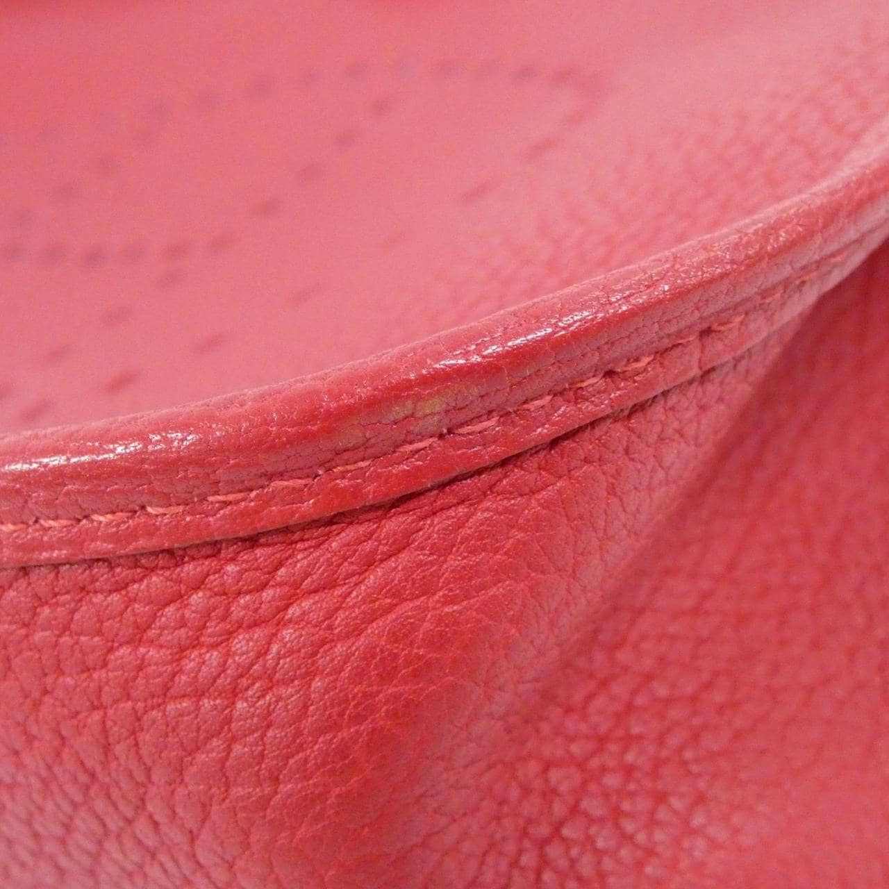 HERMES HERMÈS Evelyne Shoulder Bag Rouge 中古品A - 縮圖 3