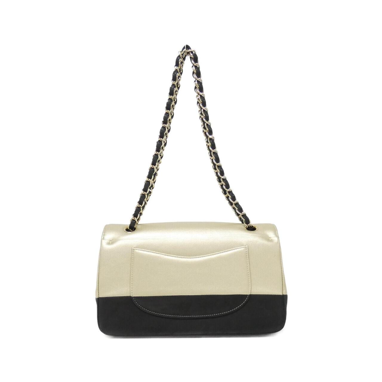 CHANEL Matelasse 1112 Shoulder Grained Calfskin Black Grained Calfskin Rank A - Thumbnail 2