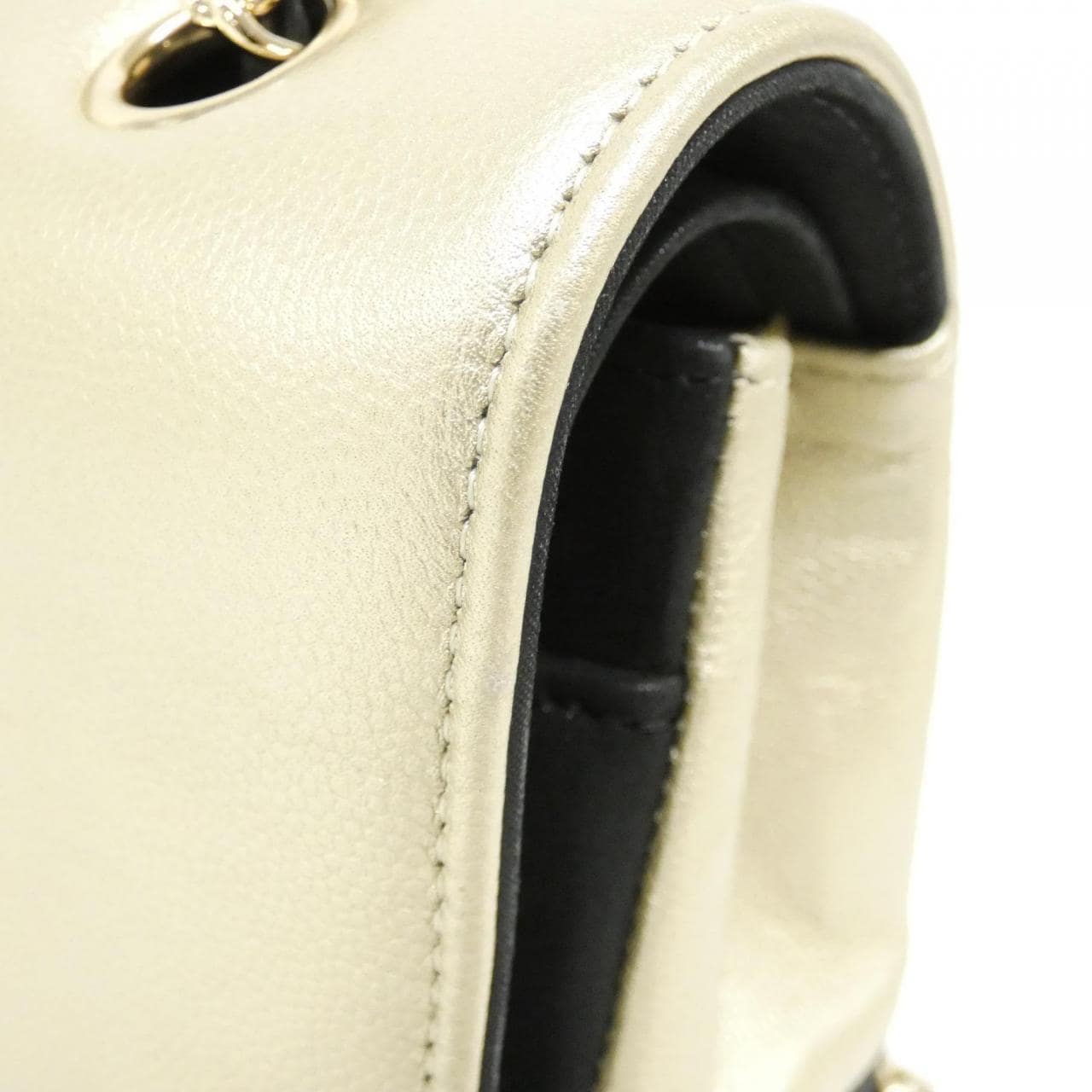 CHANEL Matelasse 1112 Shoulder Grained Calfskin Black Grained Calfskin Rank A - Thumbnail 6