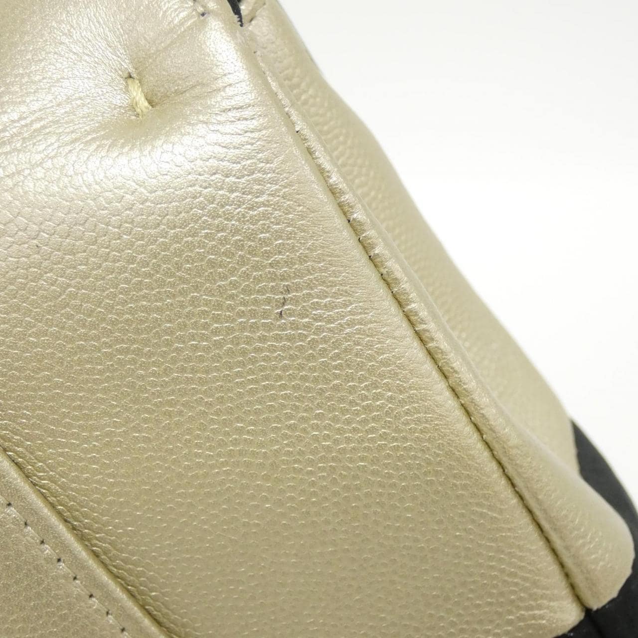 CHANEL Matelasse 1112 Shoulder Grained Calfskin Black Grained Calfskin Rank A - Thumbnail 7