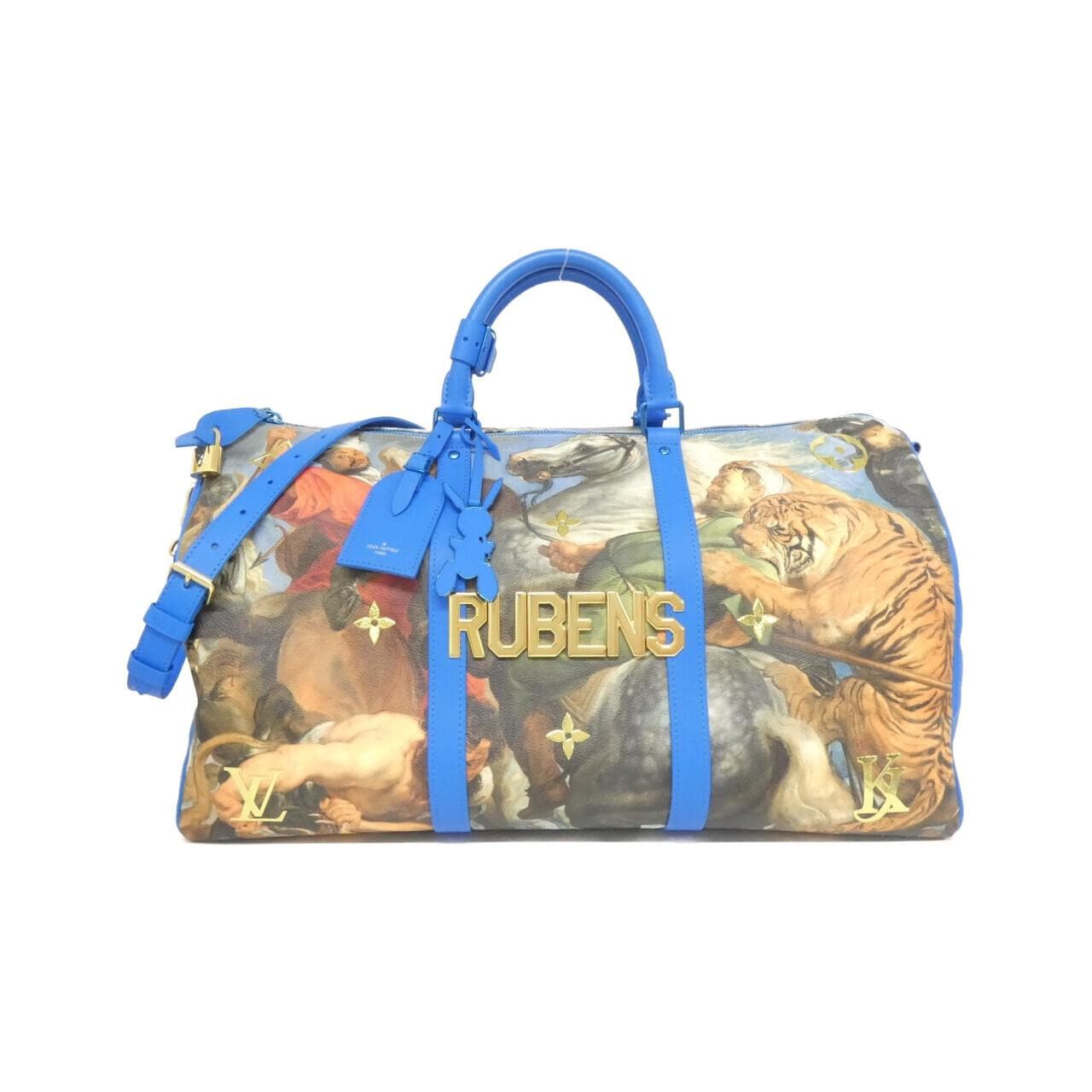 LOUIS VUITTON Keepall M43344 Boston Bag Monogram Blue