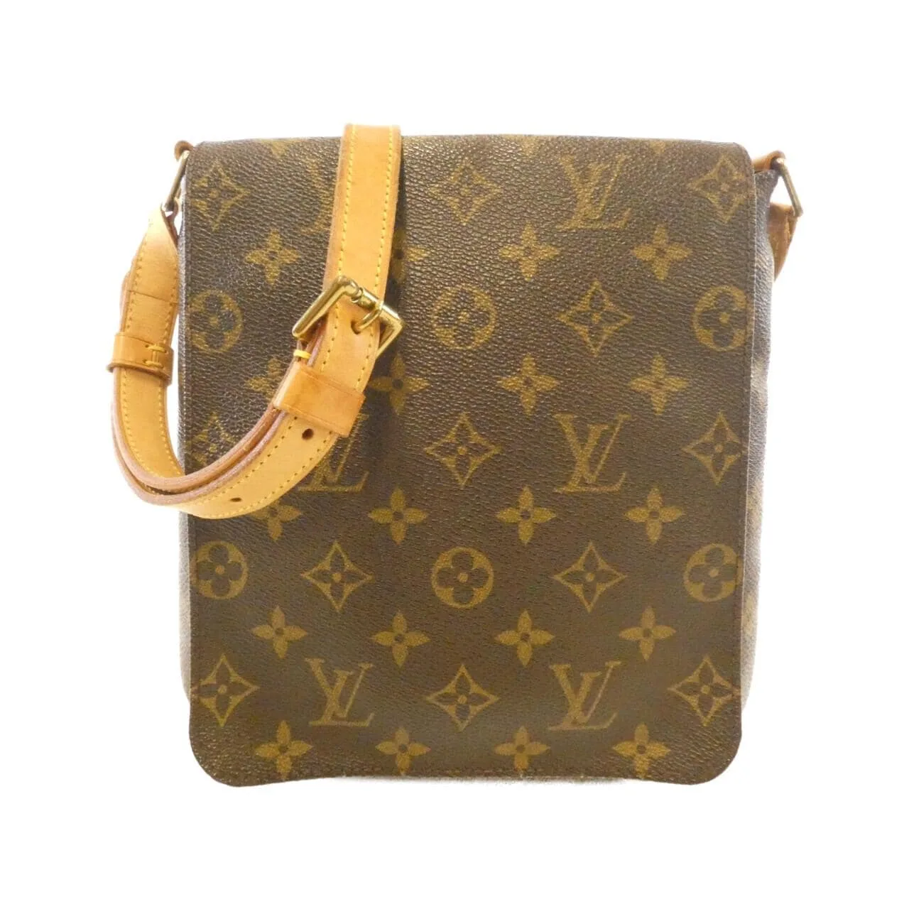 LOUIS VUITTON Musette M51258 Shoulder Monogram Black