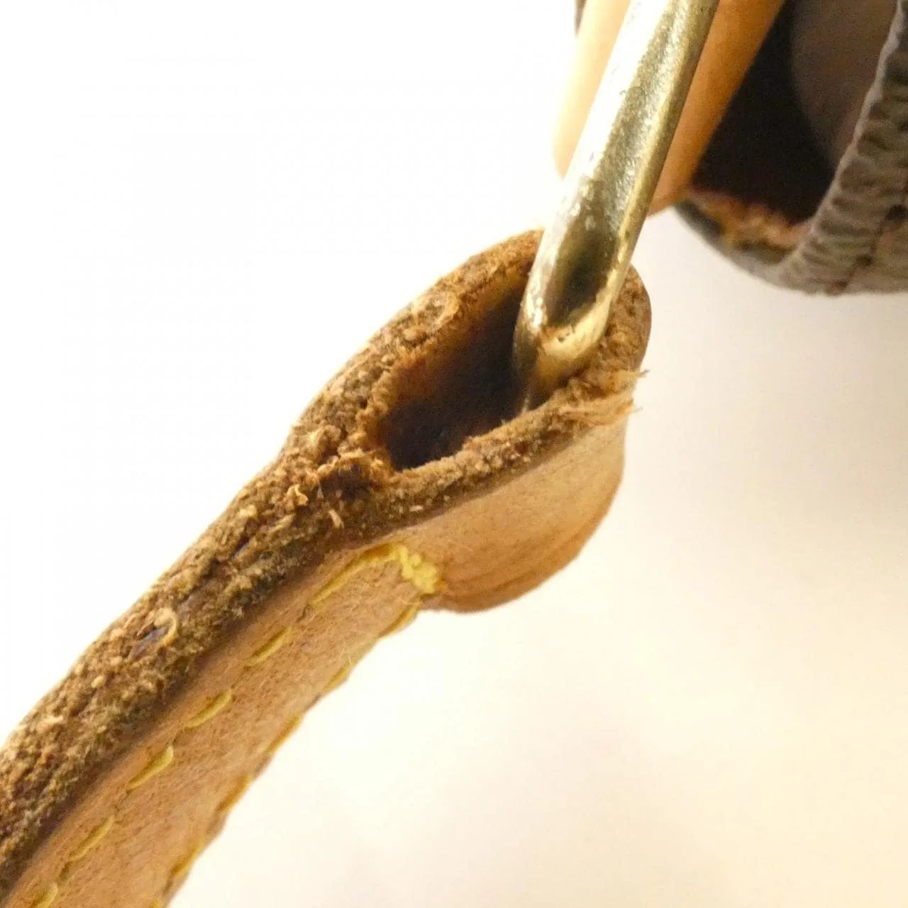 LOUIS VUITTON Musette M51258 Shoulder Monogram 黑色 Monogram 中古品B - 縮圖 6