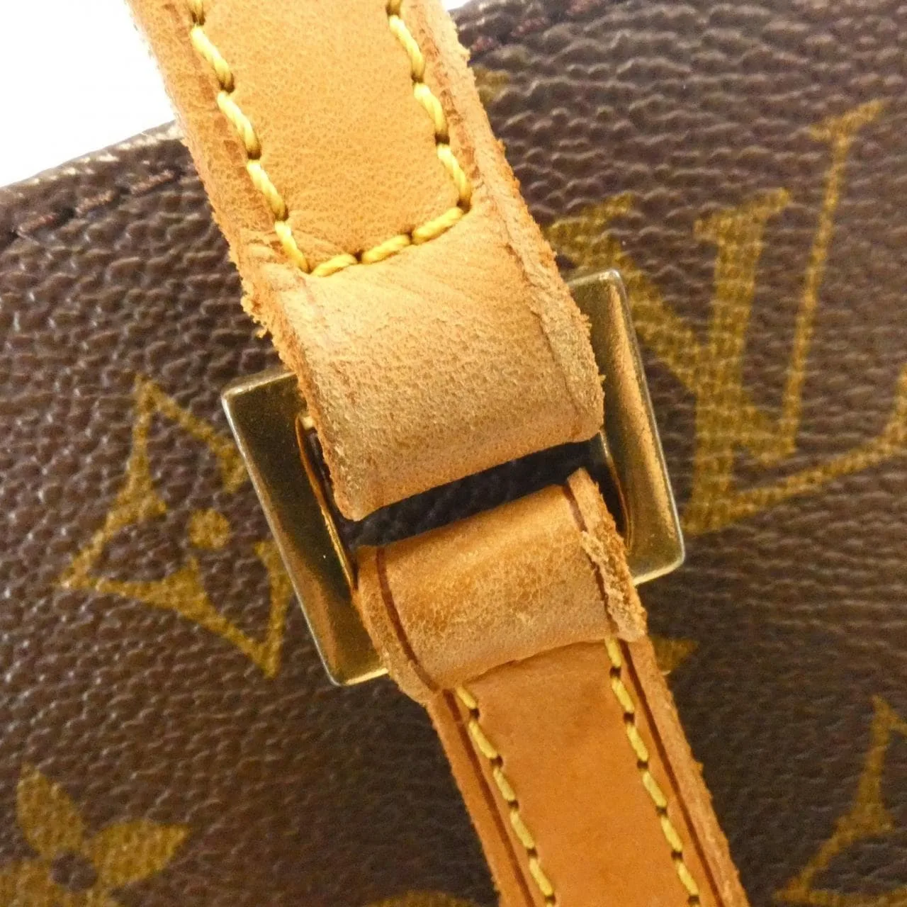 LOUIS VUITTON M51172 Handbag Monogram 黑色 Monogram 中古品B - 縮圖 4