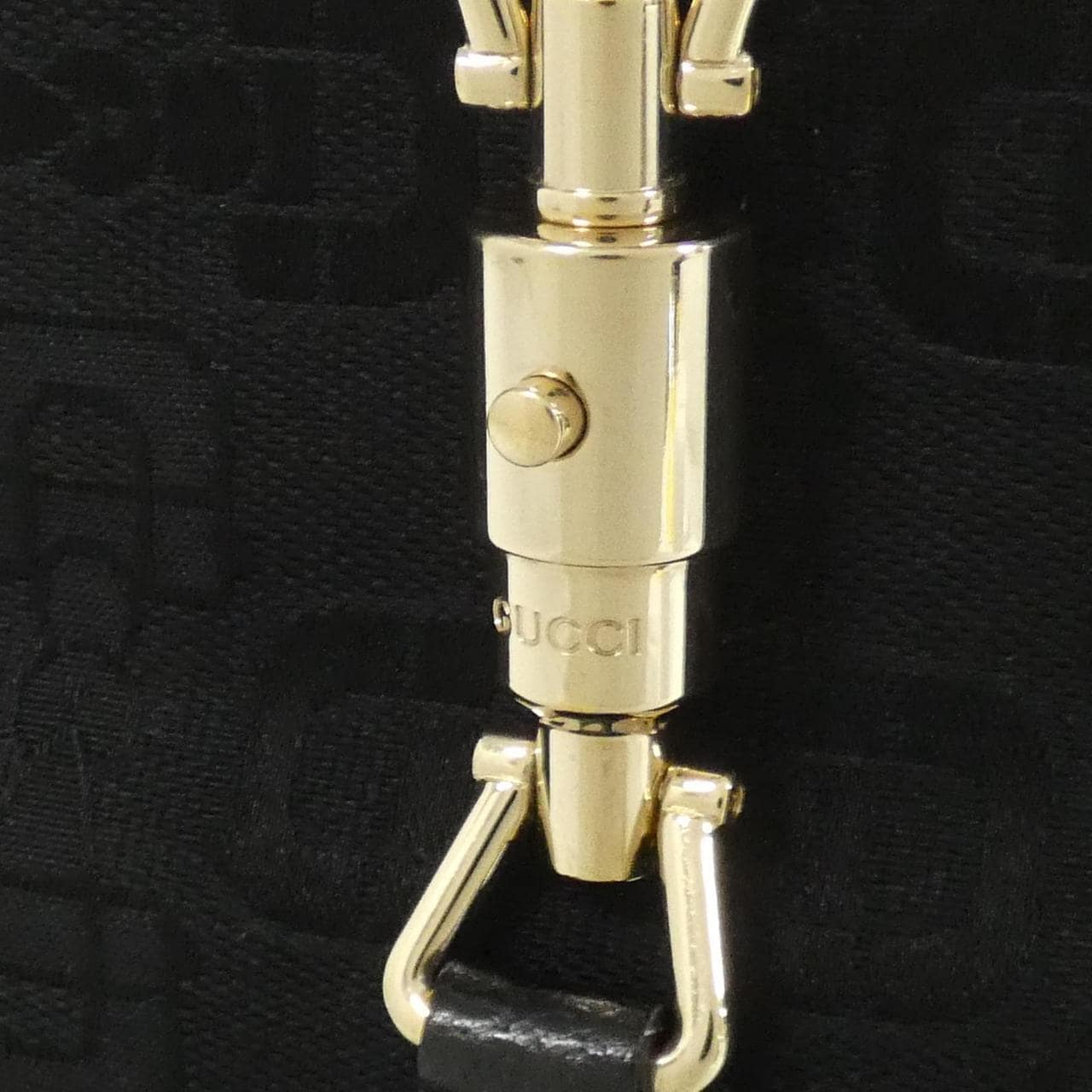 GUCCI 145817 Bag Canvas Black Canvas - Thumbnail 4