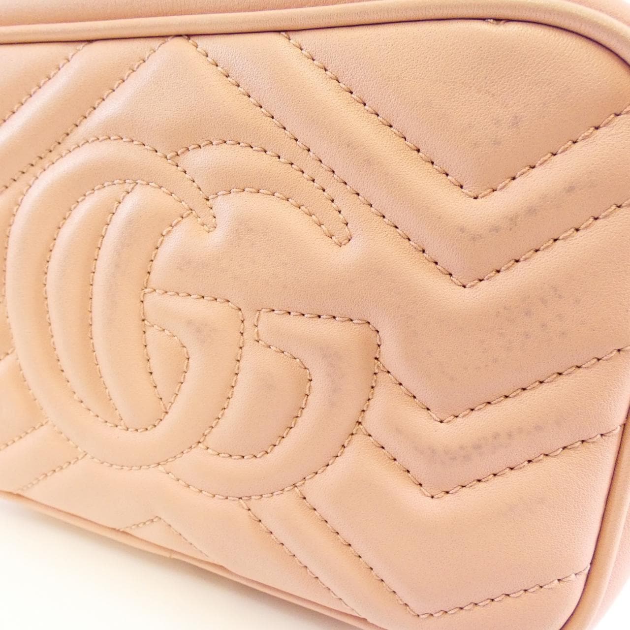 GUCCI GG Marmont 448065 DTD1T Shoulder Bag Leather Black Leather - Thumbnail 4