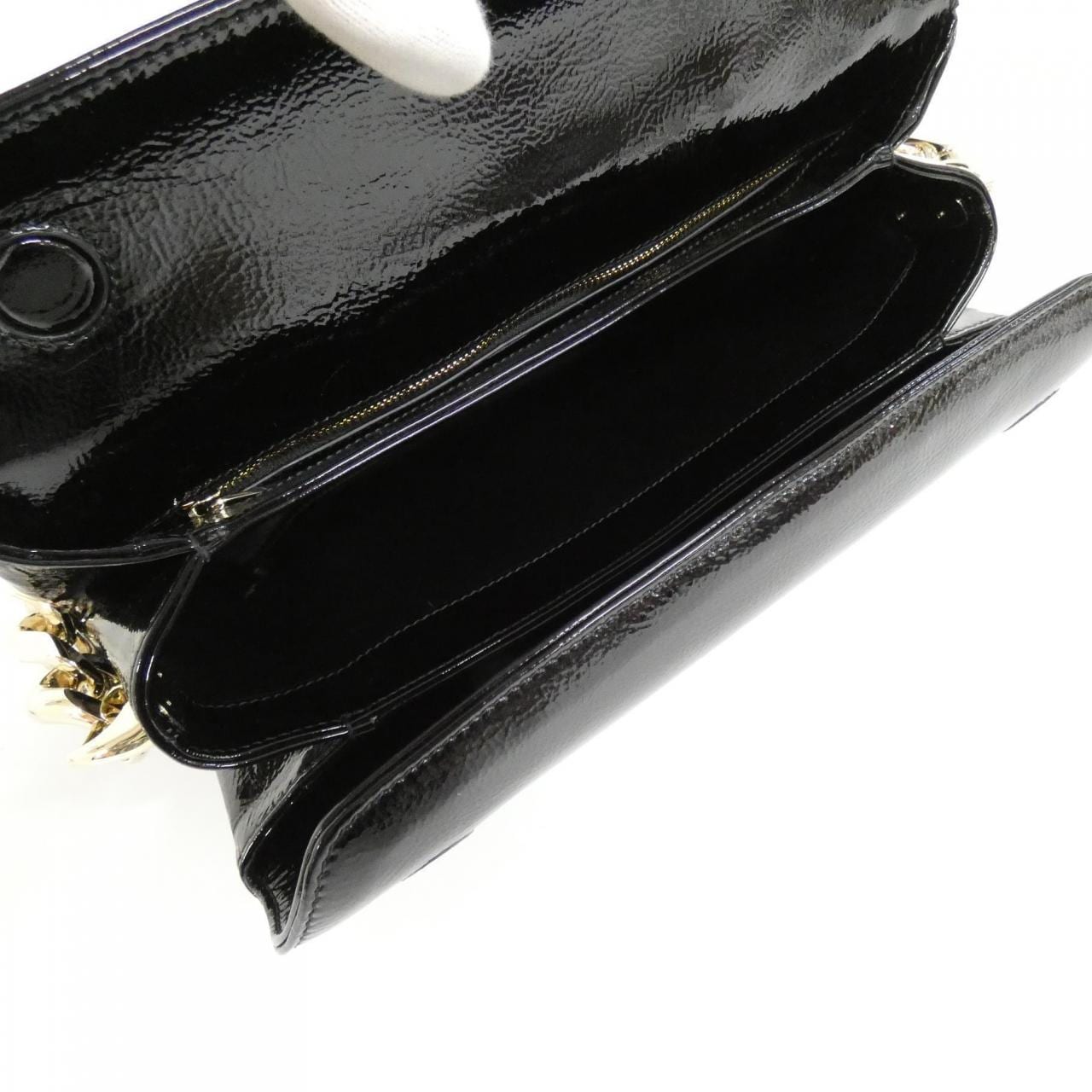 GUCCI 795902 0AABC Bag Patent Leather Black Patent Leather - Thumbnail 6