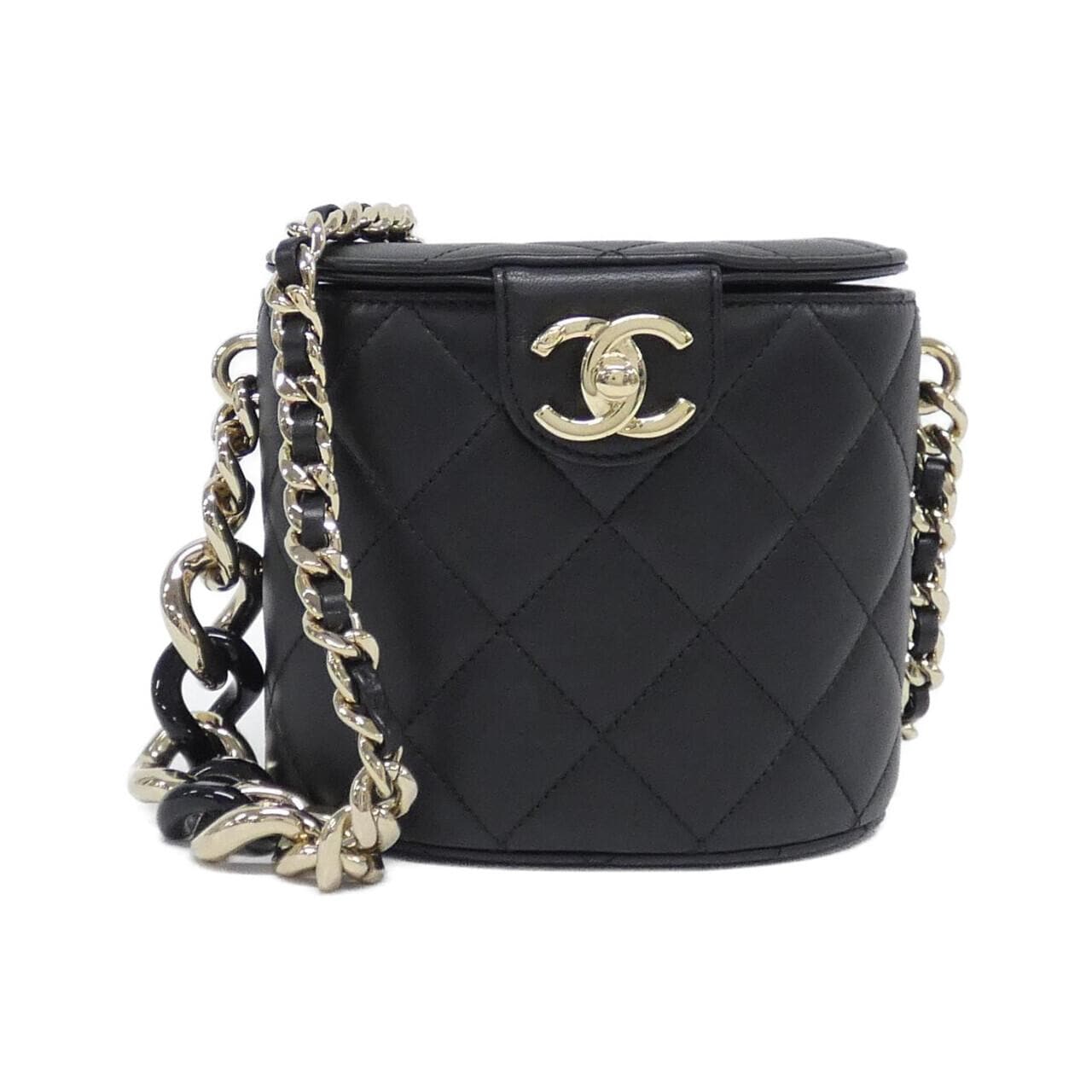 CHANEL Chanel 19 AS1355 Shoulder Lambskin Black