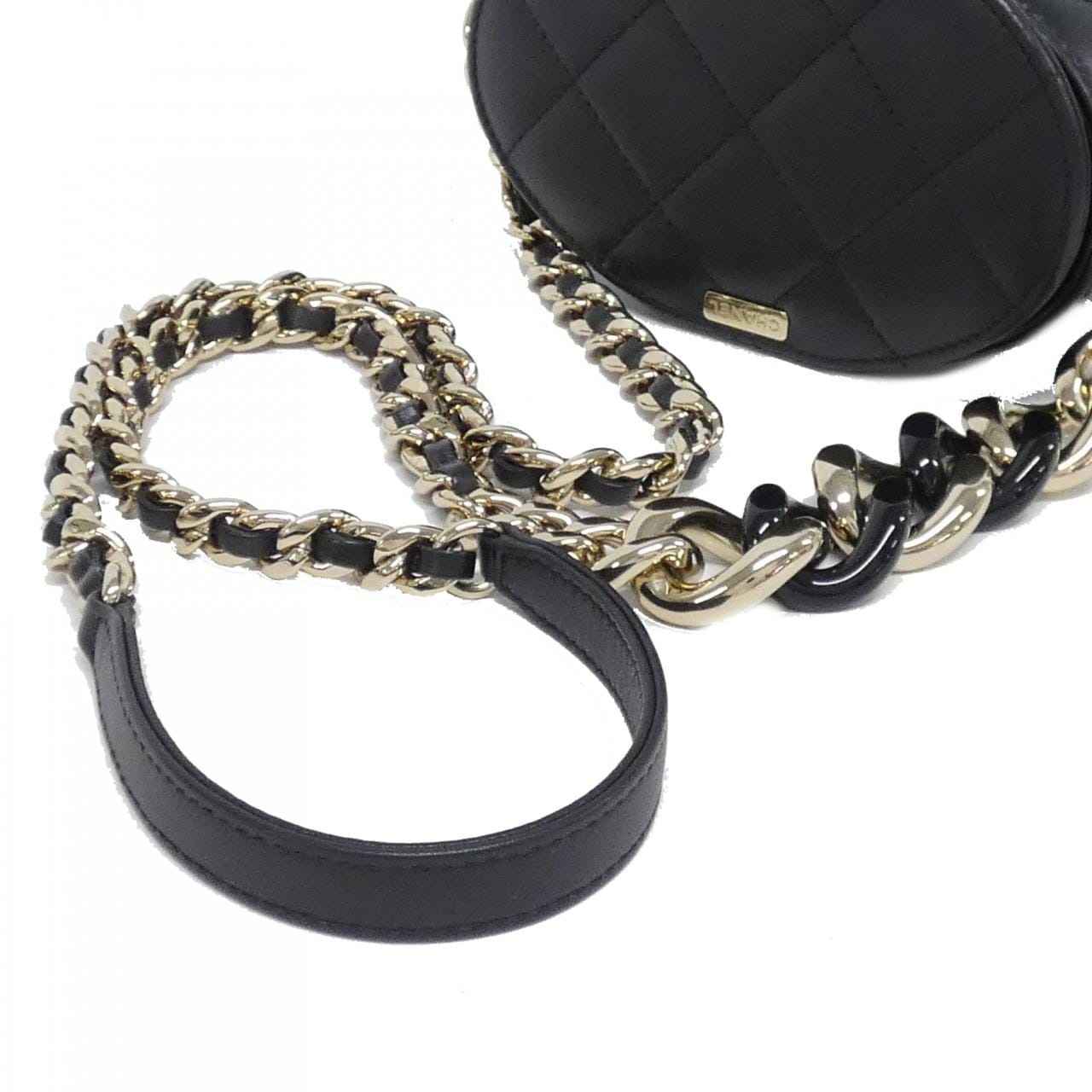 CHANEL Chanel 19 AS1355 Shoulder Lambskin 黑色 羊皮 中古品A - 縮圖 7