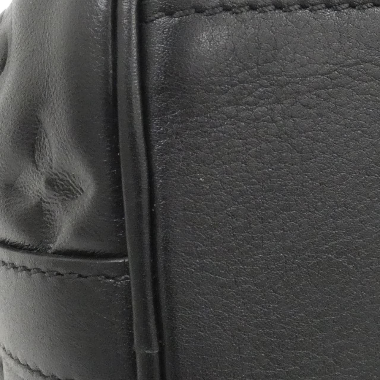 LOUIS VUITTON Speedy M58631 Boston Bag Lambskin Black Lambskin - Thumbnail 3