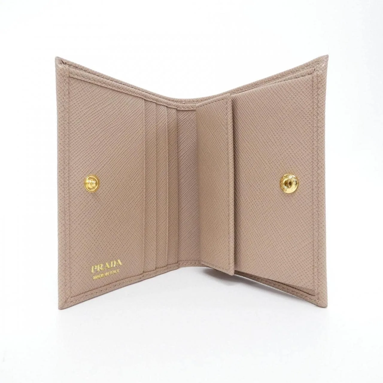 PRADA 1MV204 Wallet 黑色 新品 - 縮圖 4