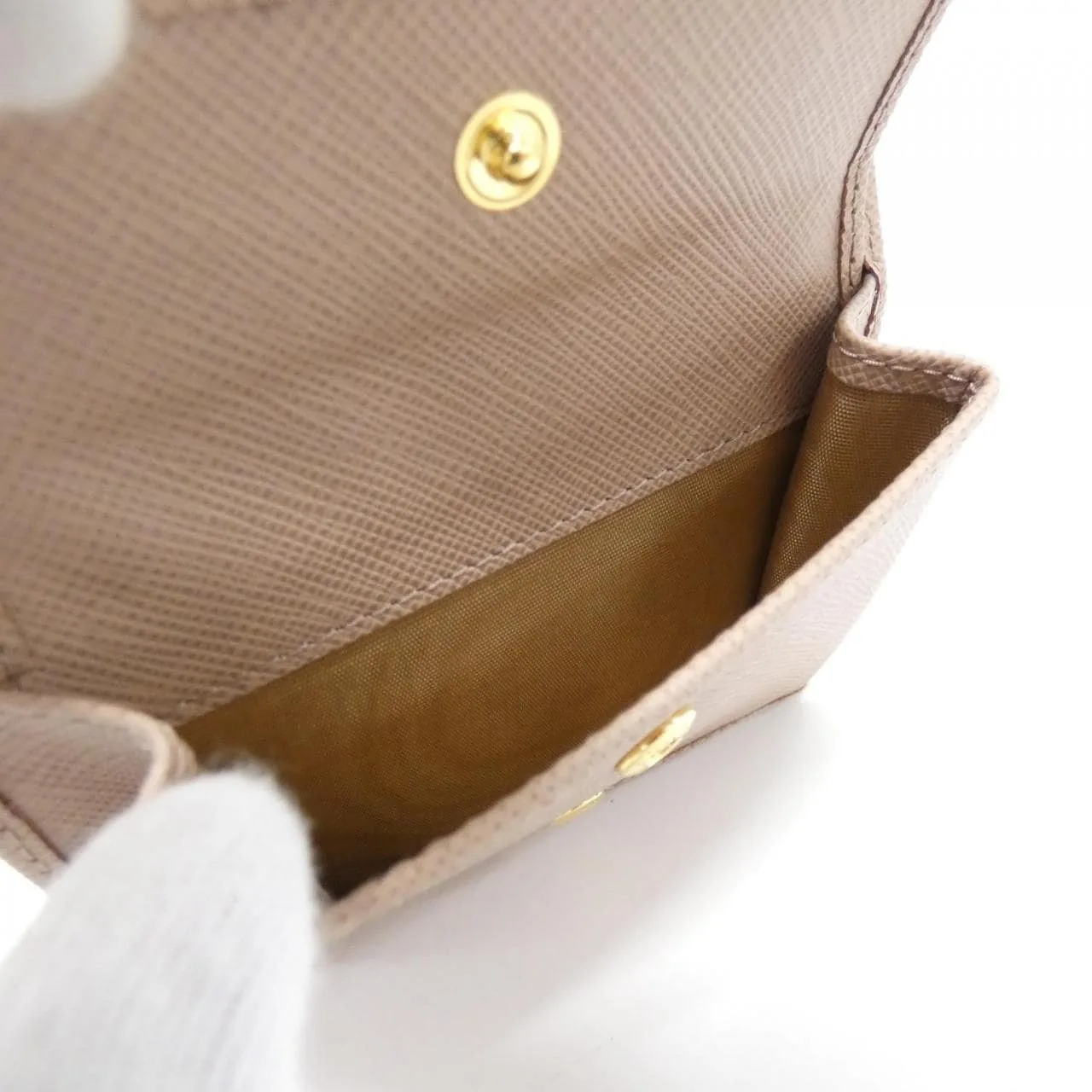 PRADA 1MV204 Wallet 黑色 新品 - 縮圖 5