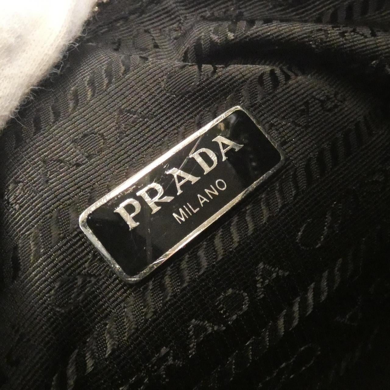 PRADA 1BH204 Shoulder Bag Black - Thumbnail 7