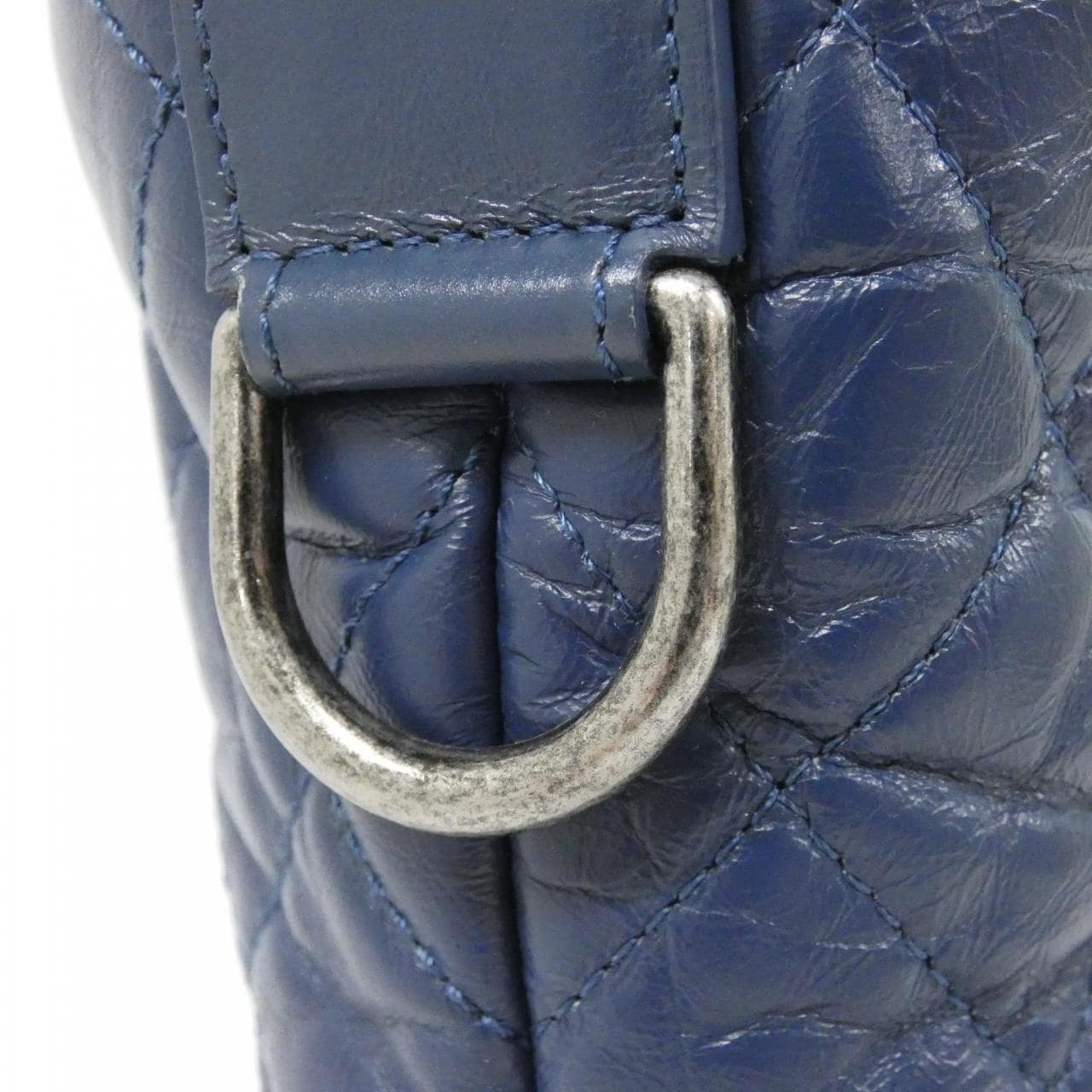 CHANEL Gabrielle 93825 Shoulder Bag Navy - Thumbnail 6