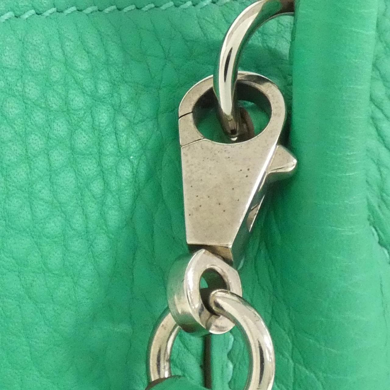 HERMES HERMÈS Bolide 073420CK Bag Clemence 黑色 Clemence 皮 - 縮圖 7