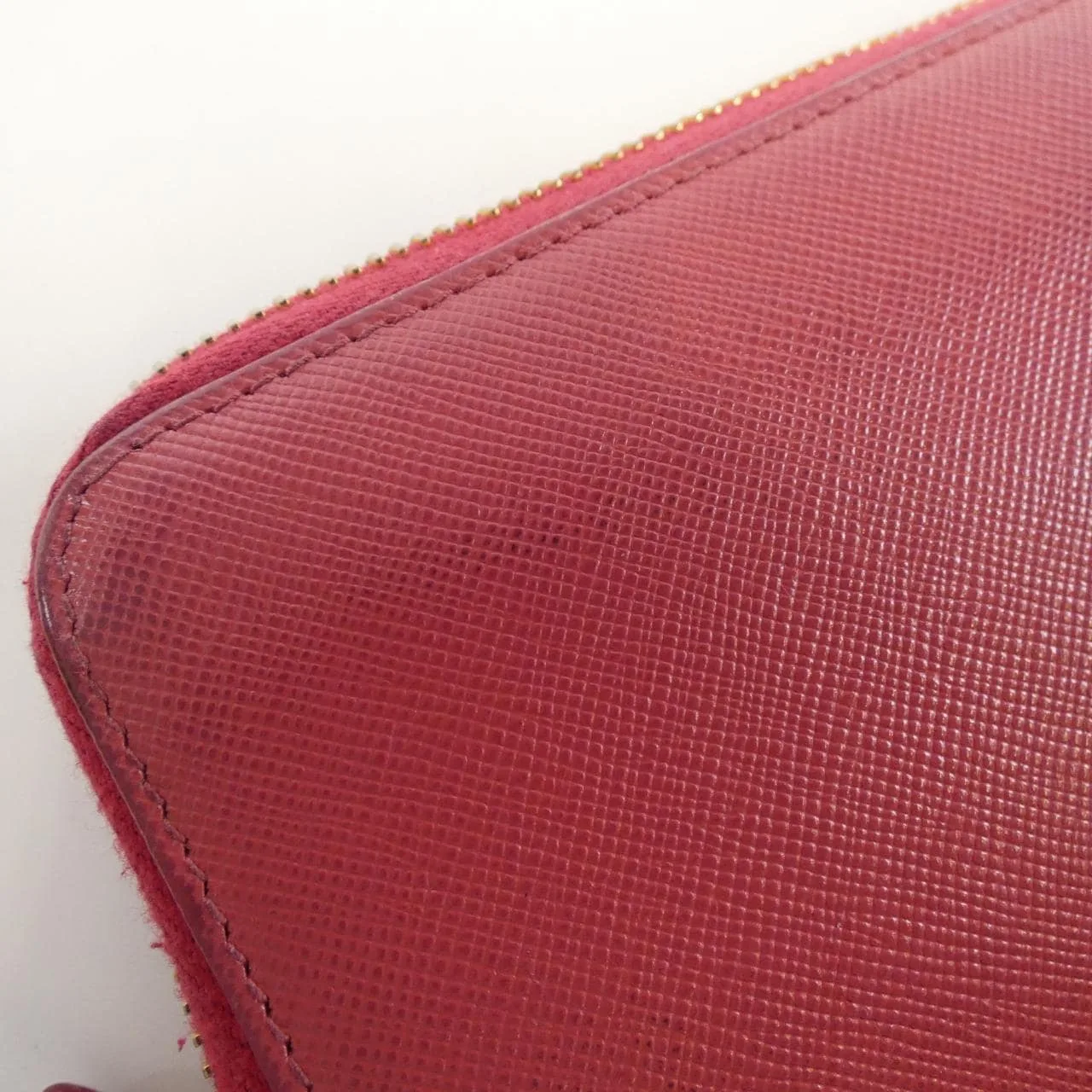 PRADA 1M1183 Wallet 黑色 中古品B - 縮圖 7