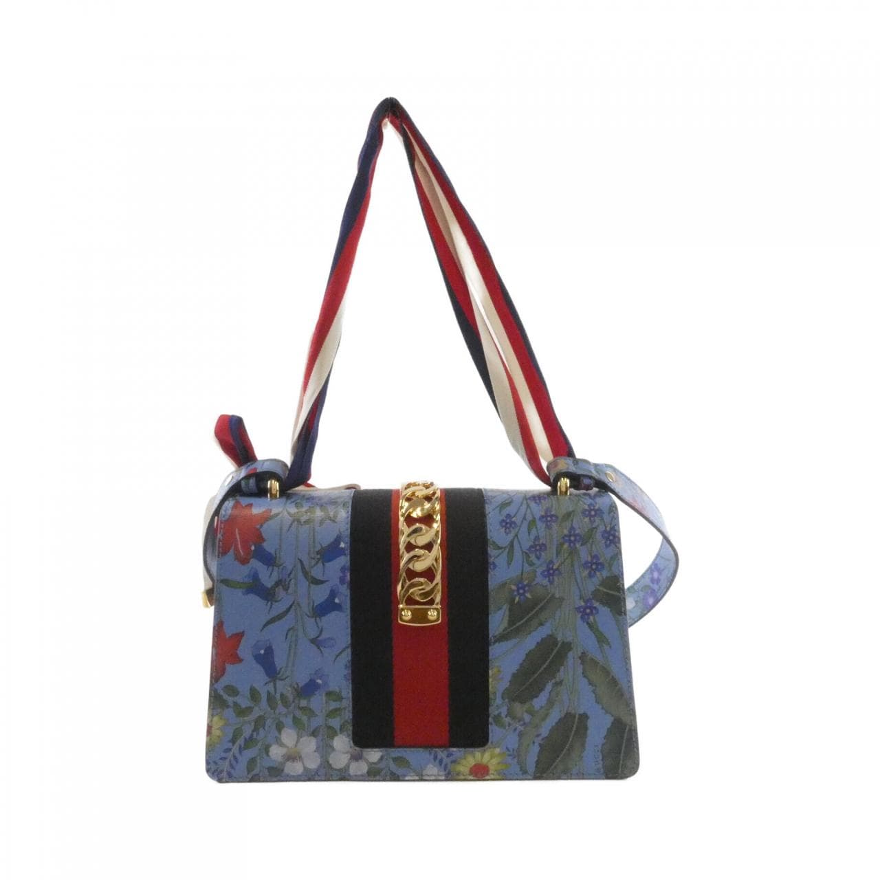 GUCCI 421882 D7UCG Shoulder Bag Leather 黑色 皮革 中古品A - 縮圖 2