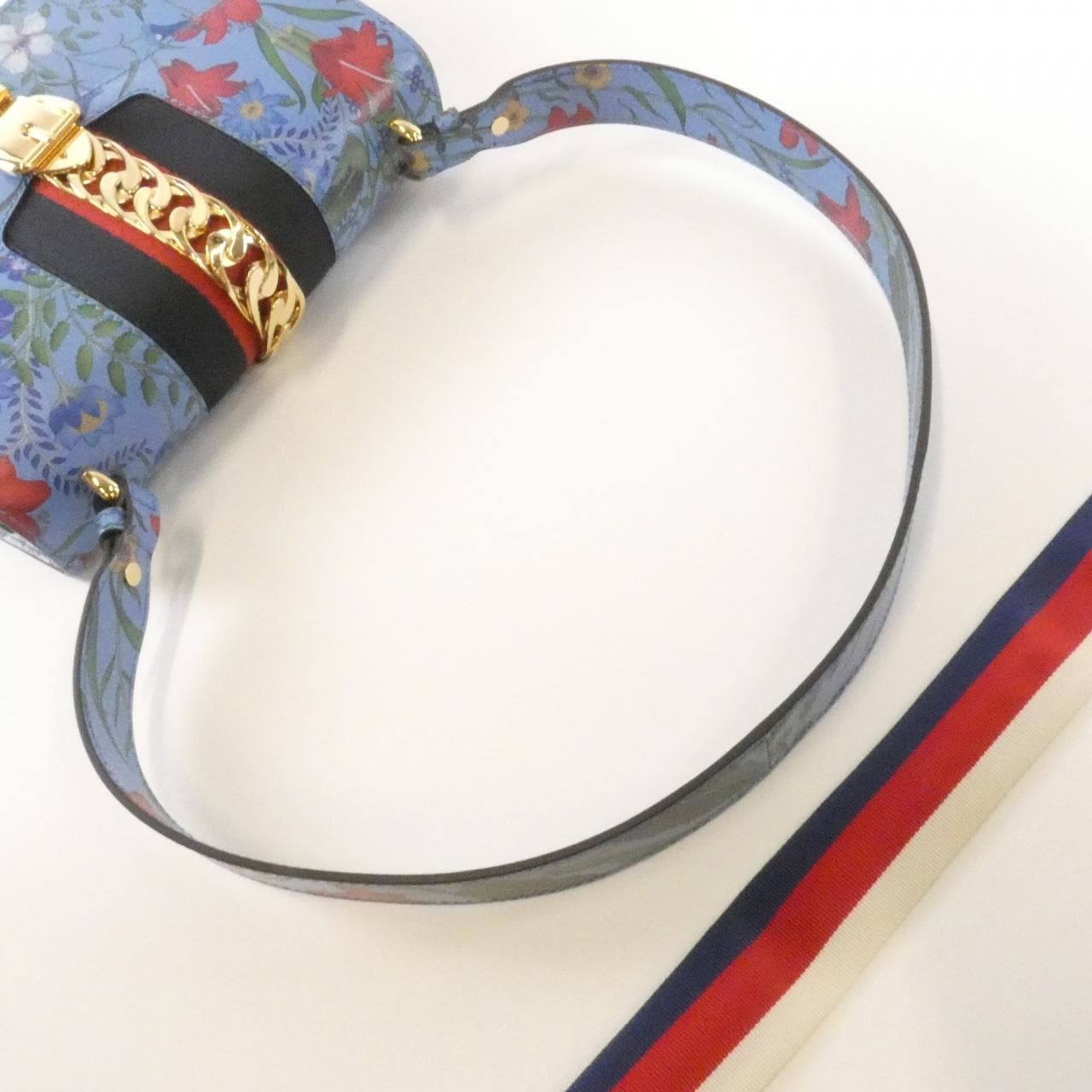 GUCCI 421882 D7UCG Shoulder Bag Leather 黑色 皮革 中古品A - 縮圖 5