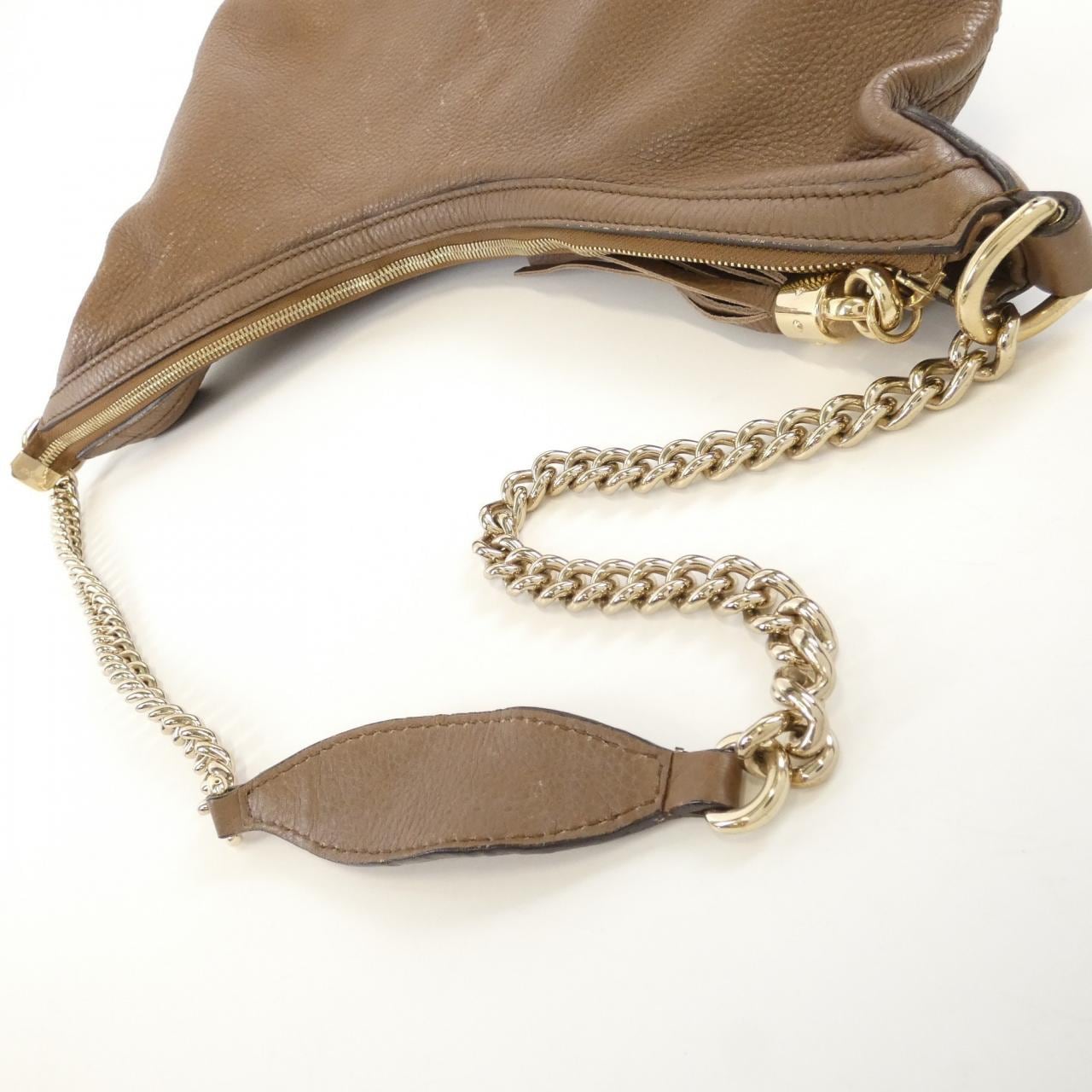 GUCCI 308981 A7M0G Shoulder Bag Leather 棕色 皮革 中古品B - 縮圖 7