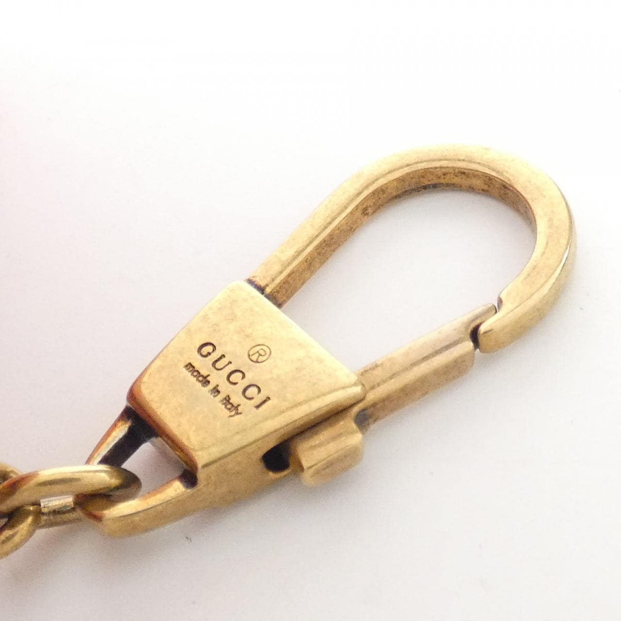 GUCCI 534951 0U14X Shoulder Bag Leather 黑色 皮革 中古品A - 縮圖 6