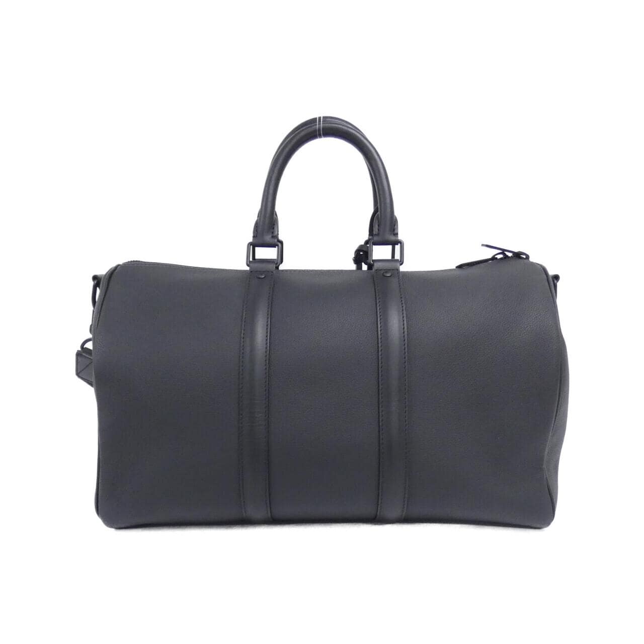 LOUIS VUITTON Keepall M57088 Boston Bag Lambskin Black Lambskin - Thumbnail 2