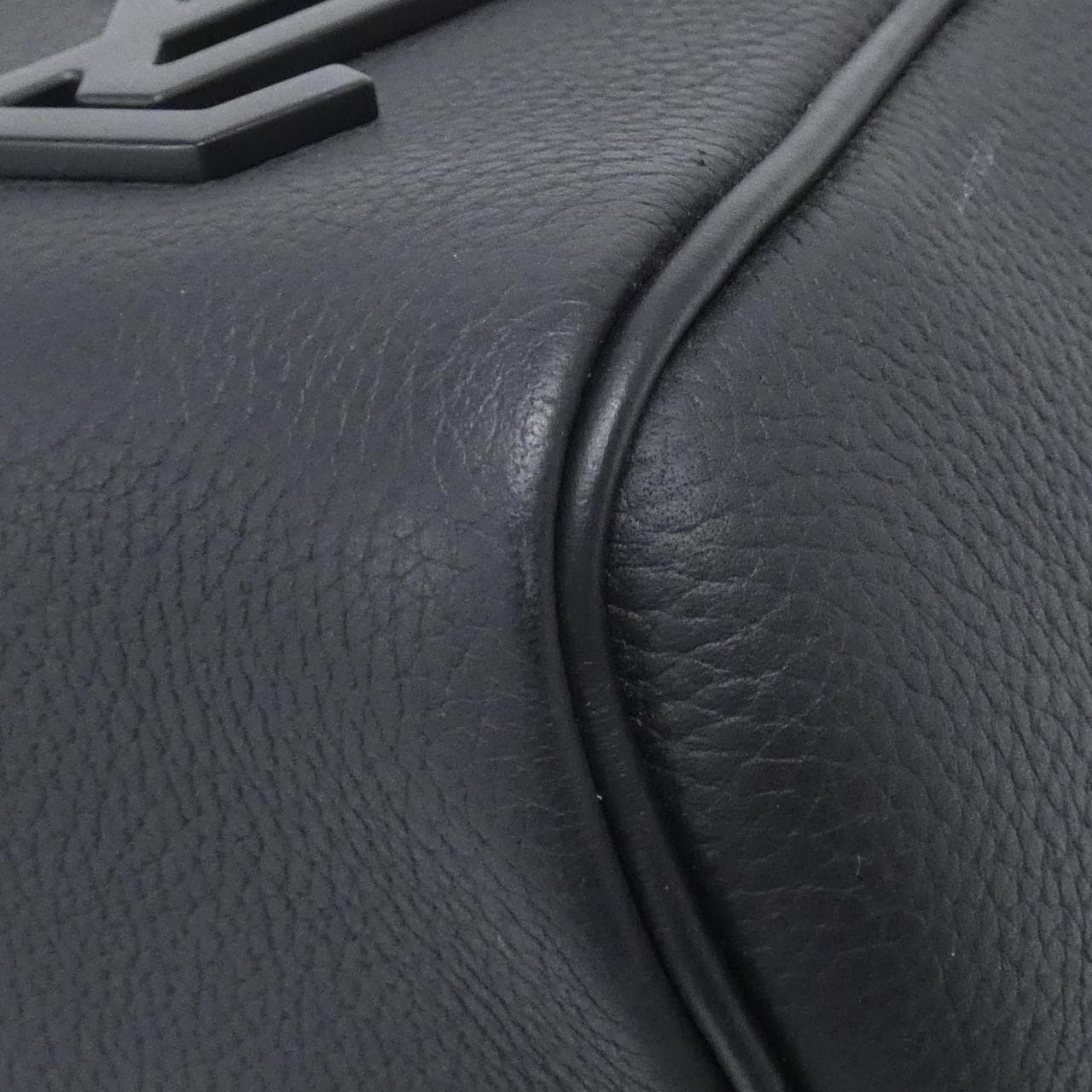 LOUIS VUITTON Keepall M57088 Boston Bag Lambskin Black Lambskin - Thumbnail 3