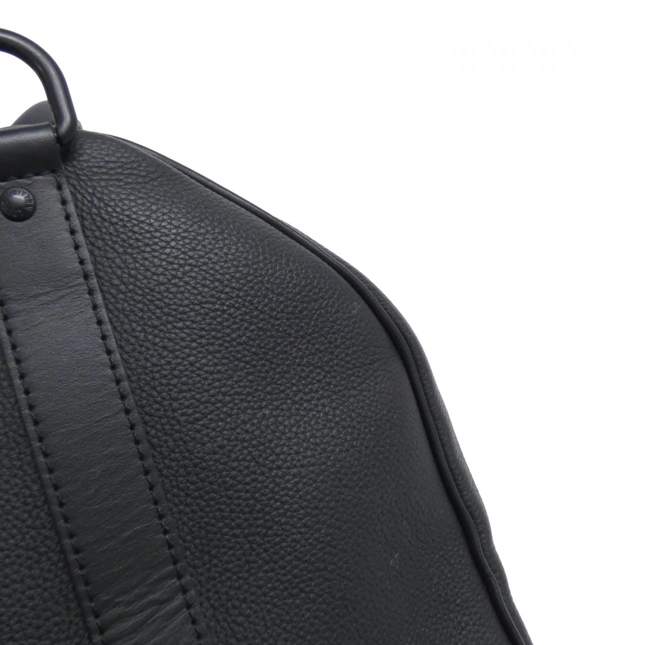 LOUIS VUITTON Keepall M57088 Boston Bag Lambskin Black Lambskin - Thumbnail 7