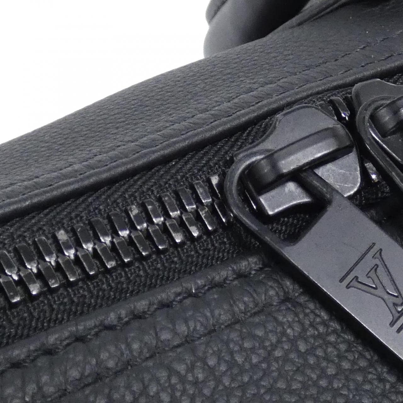 LOUIS VUITTON Keepall M57088 Boston Bag Lambskin Black Lambskin - Thumbnail 8