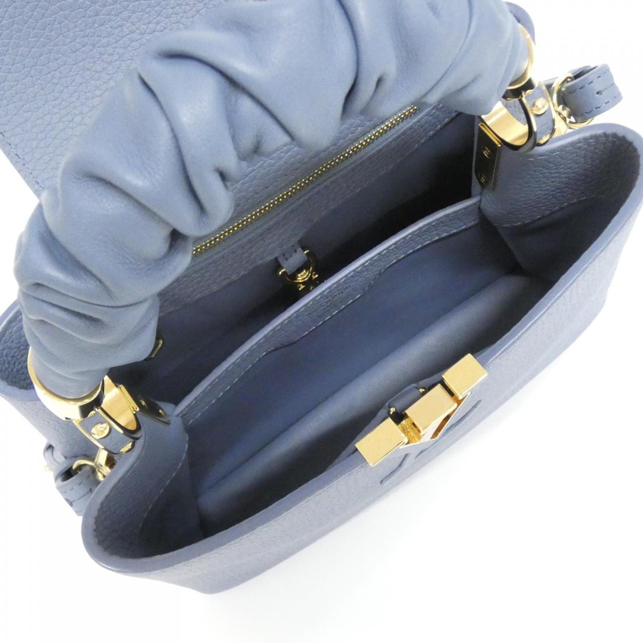 LOUIS VUITTON Capucines M58726 Bag 藍色 - 縮圖 6