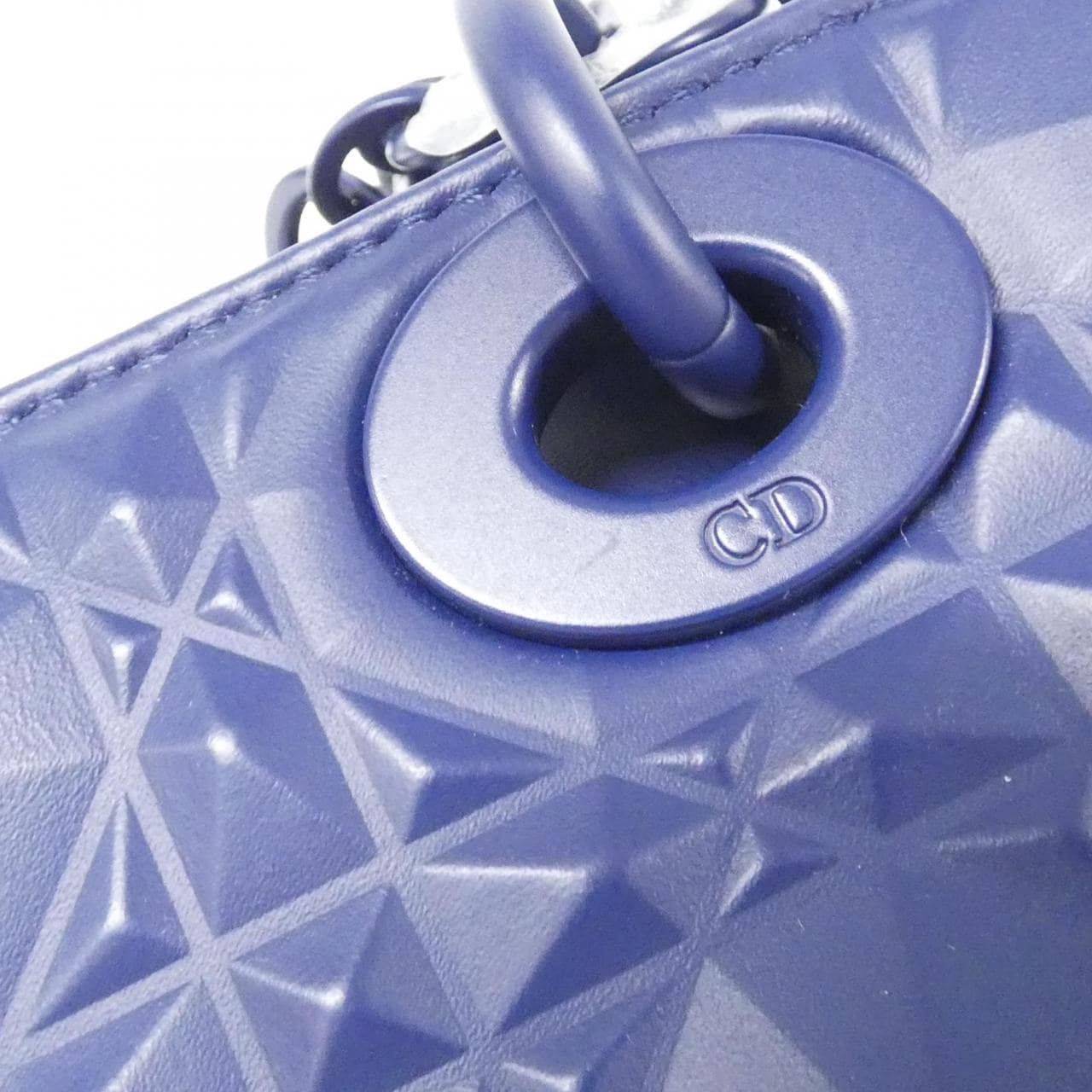 DIOR Lady D-Joy M0540INEA Bag 藍色 中古品A - 縮圖 5