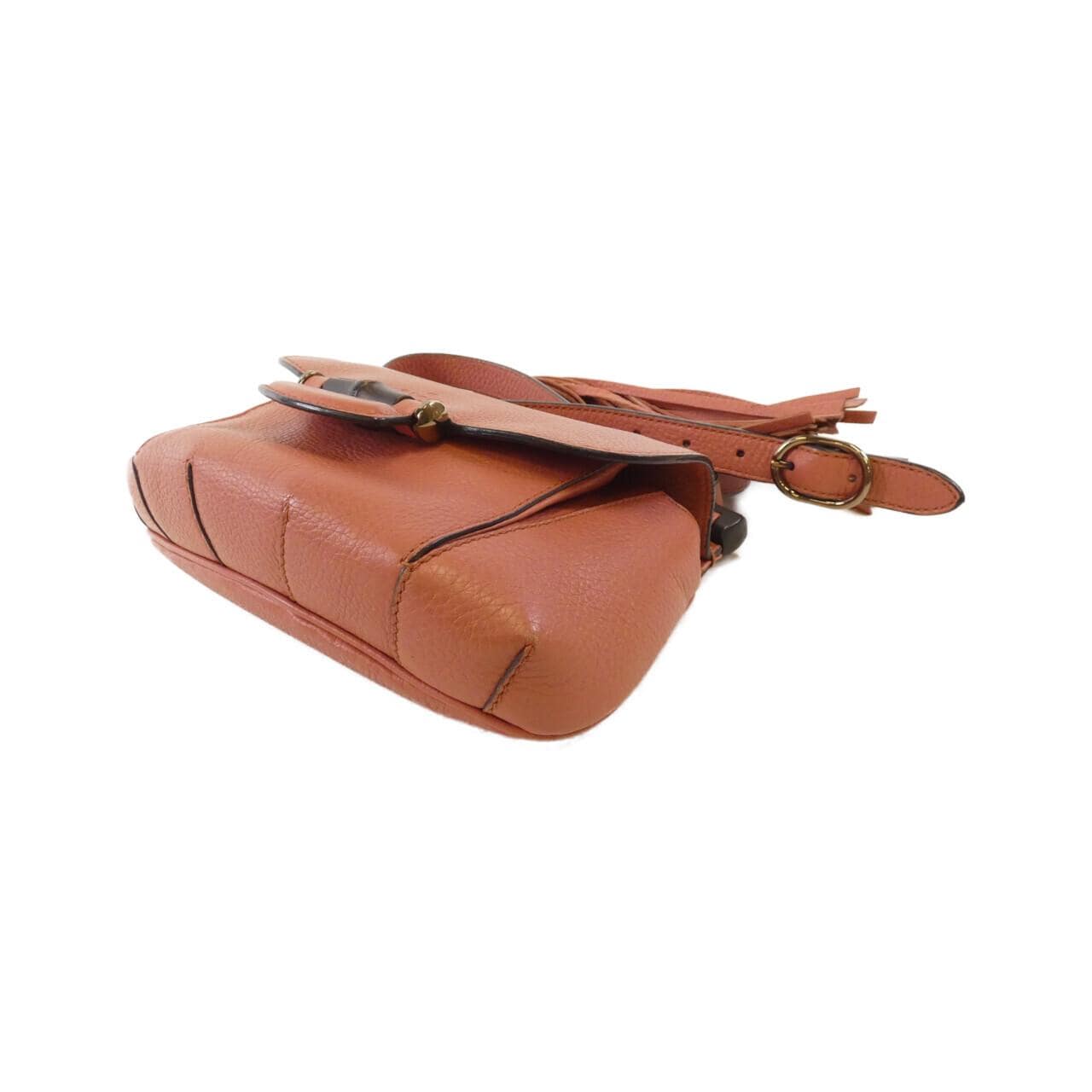 GUCCI 347104 A7M0V Shoulder Bag Leather Black Leather - Thumbnail 3