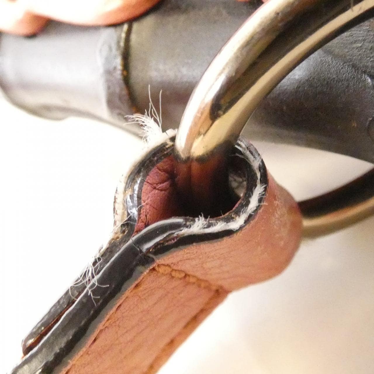 GUCCI 347104 A7M0V Shoulder Bag Leather Black Leather - Thumbnail 5