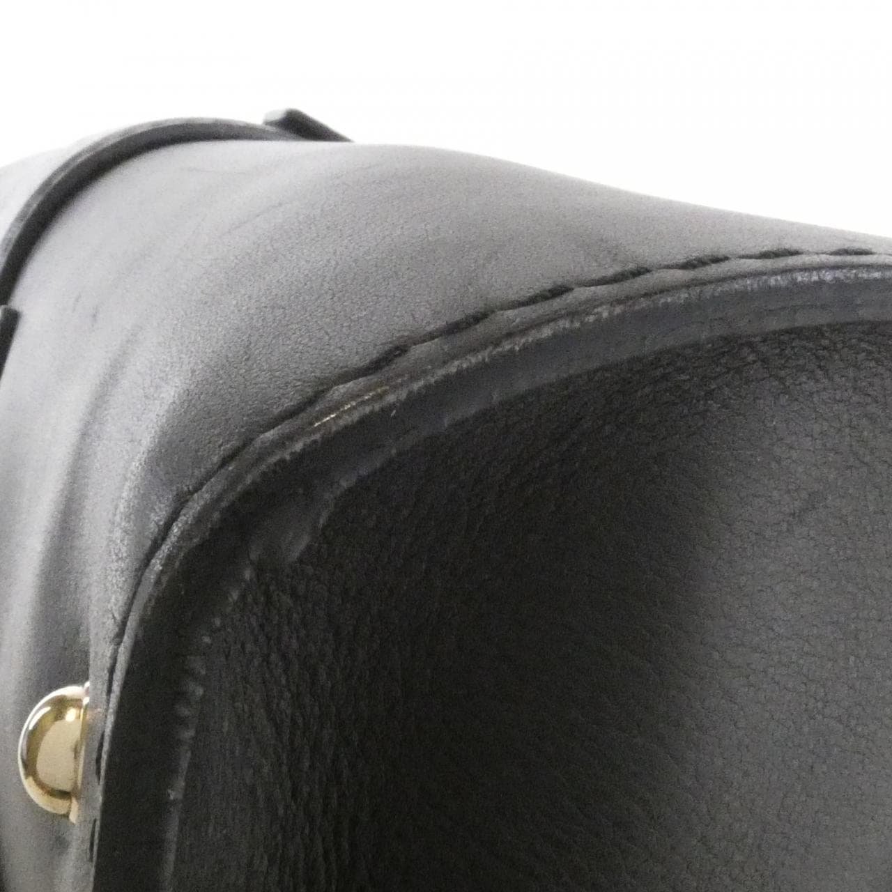 GUCCI 277514 ANK0G Bag Leather 黑色 皮革 中古品B - 縮圖 3