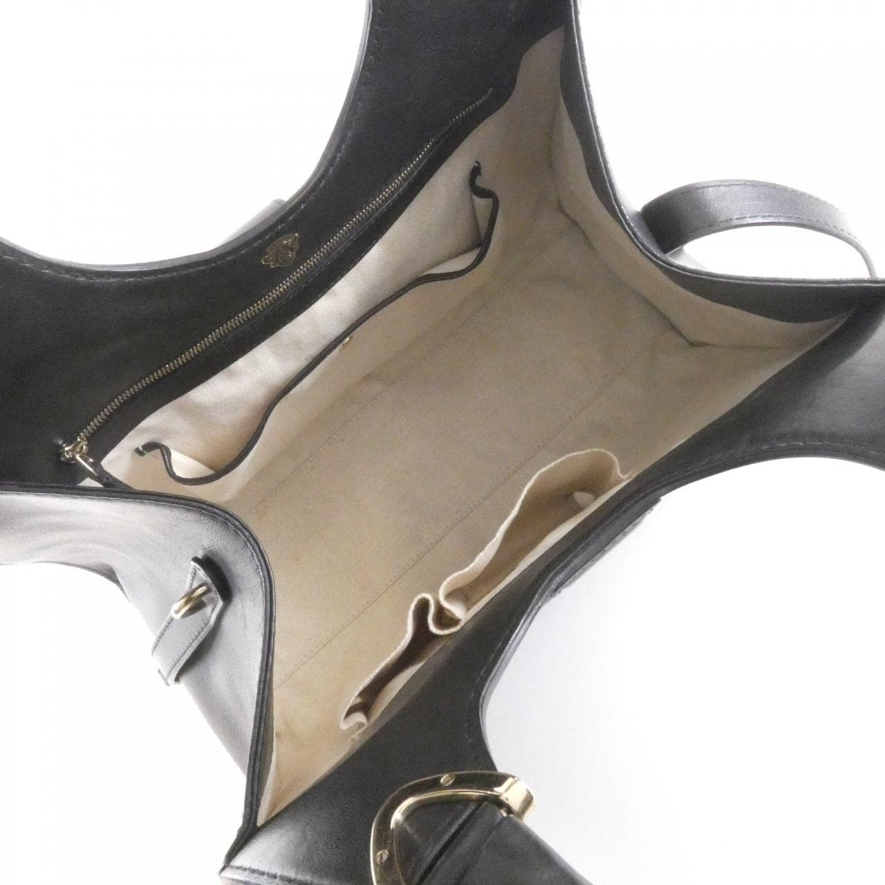 GUCCI 277514 ANK0G Bag Leather 黑色 皮革 中古品B - 縮圖 9