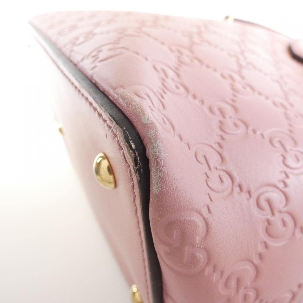 GUCCI 428226 CWC1G Bag Leather 黑色 皮革 中古品B - 縮圖 3