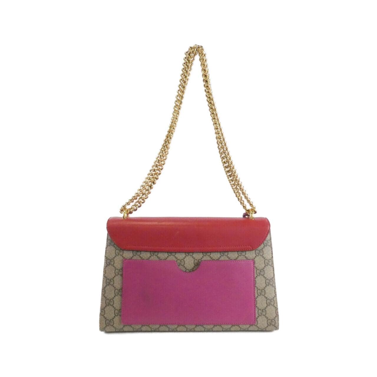 GUCCI 409486 KLQIG Shoulder Bag Canvas 黑色 帆布 中古品B - 縮圖 2