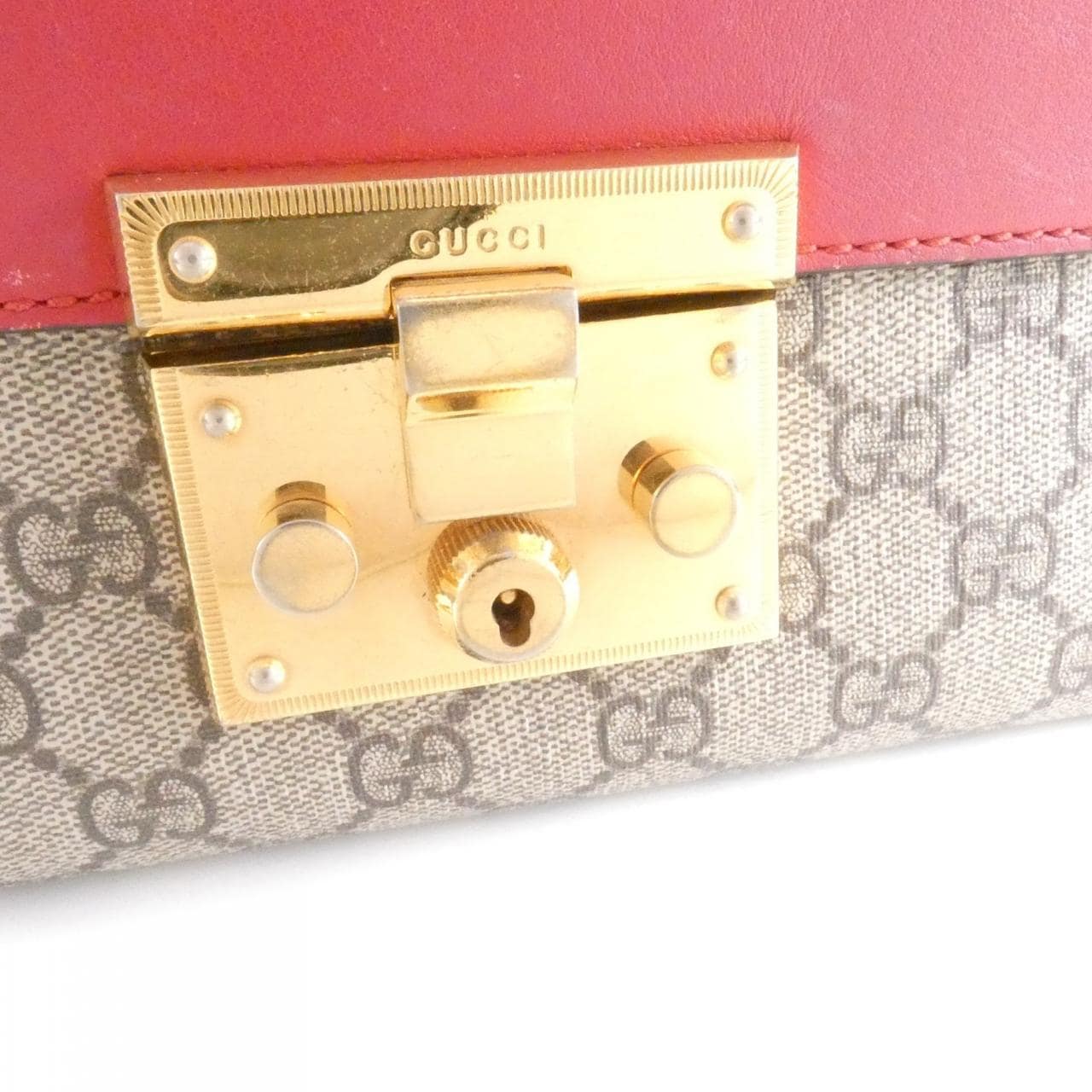 GUCCI 409486 KLQIG Shoulder Bag Canvas 黑色 帆布 中古品B - 縮圖 4