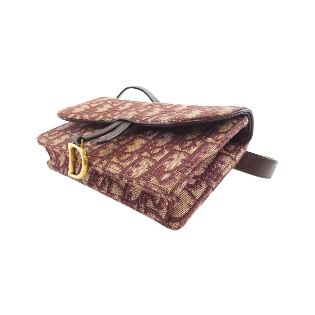 DIOR Saddle S5619CTZQ Belt Bag Canvas Black Canvas - Thumbnail 3