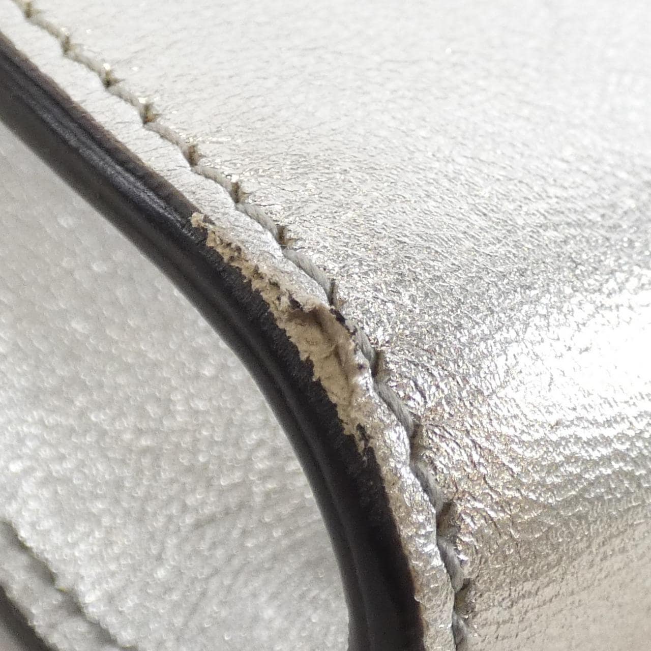 GUCCI 455600 DXAAT Bag Leather 黑色 皮革 中古品B - 縮圖 4