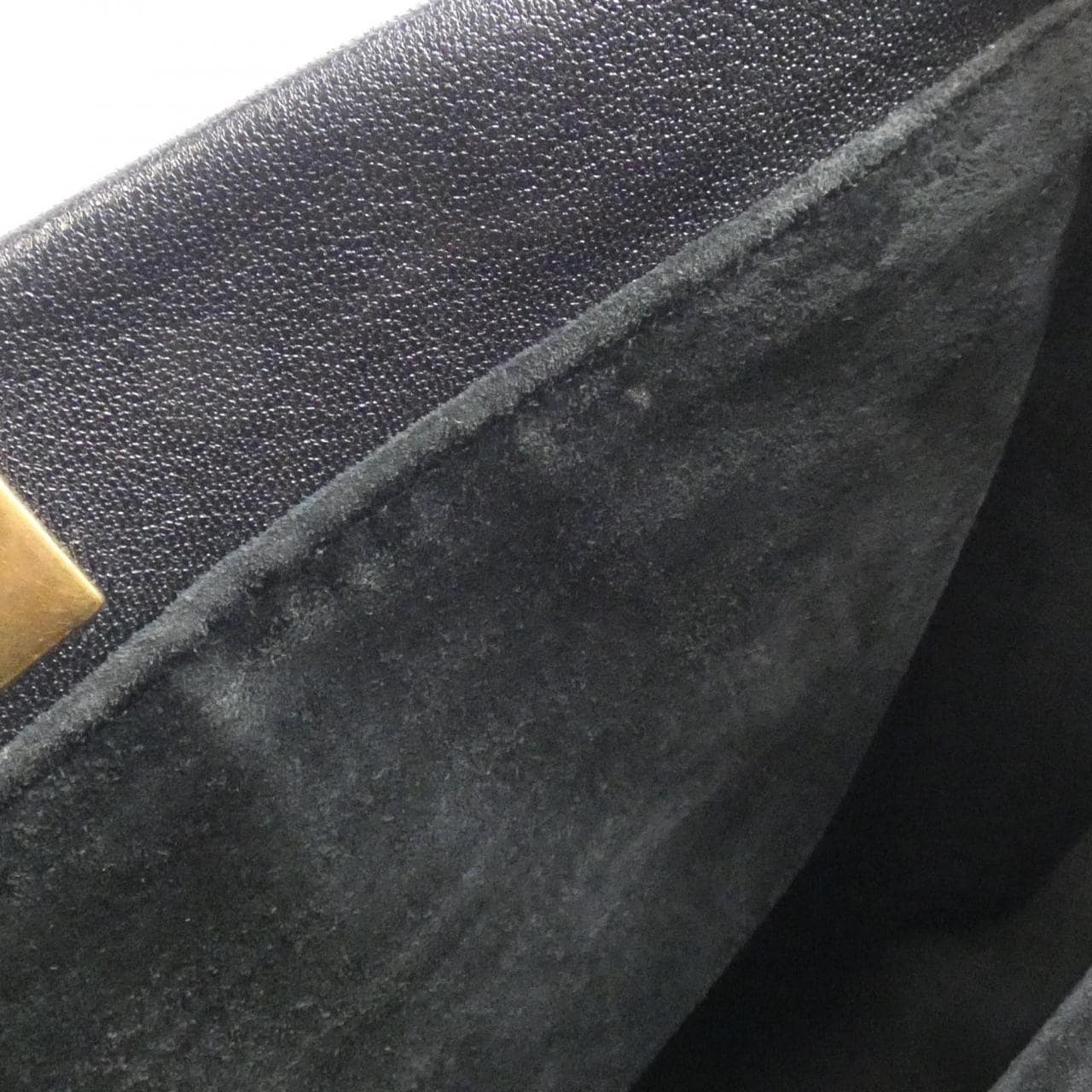 FENDI Peekaboo 8BN210 BL8 Bag Leather Black Leather - Thumbnail 8