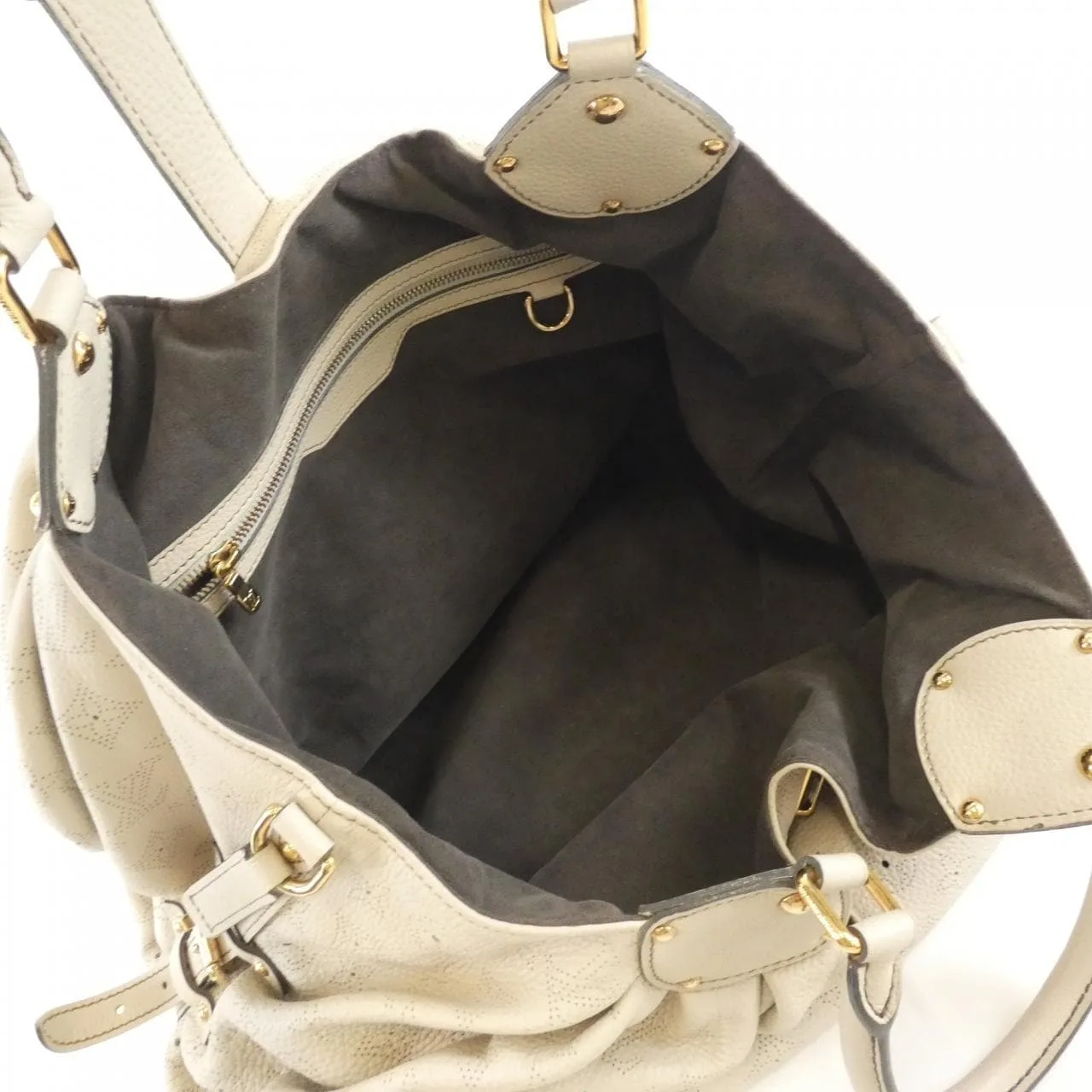 LOUIS VUITTON Mahina M95546 Shoulder Black Rank B - Thumbnail 9