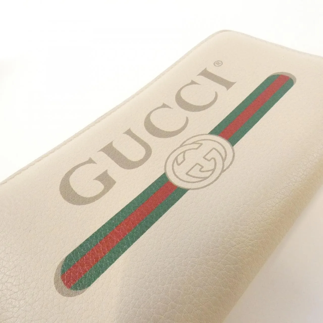 GUCCI 496317 0GCAT Wallet Leather Black Leather Rank B - Thumbnail 4