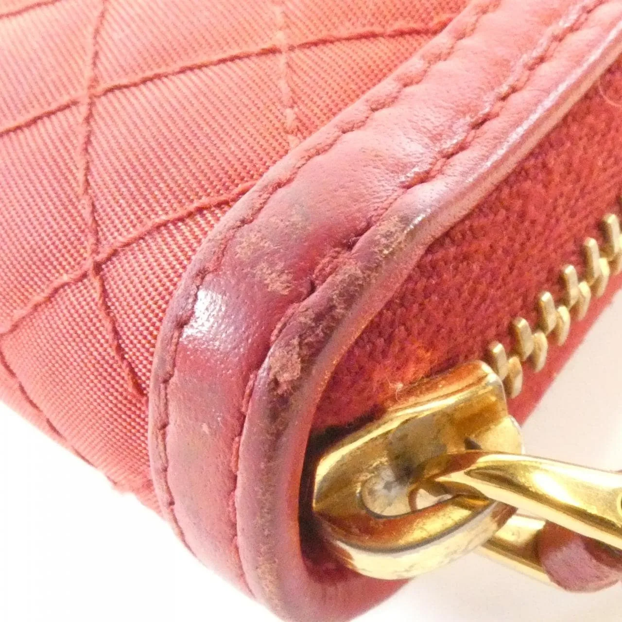 PRADA 1M0506 Wallet 黑色 中古品B - 縮圖 4