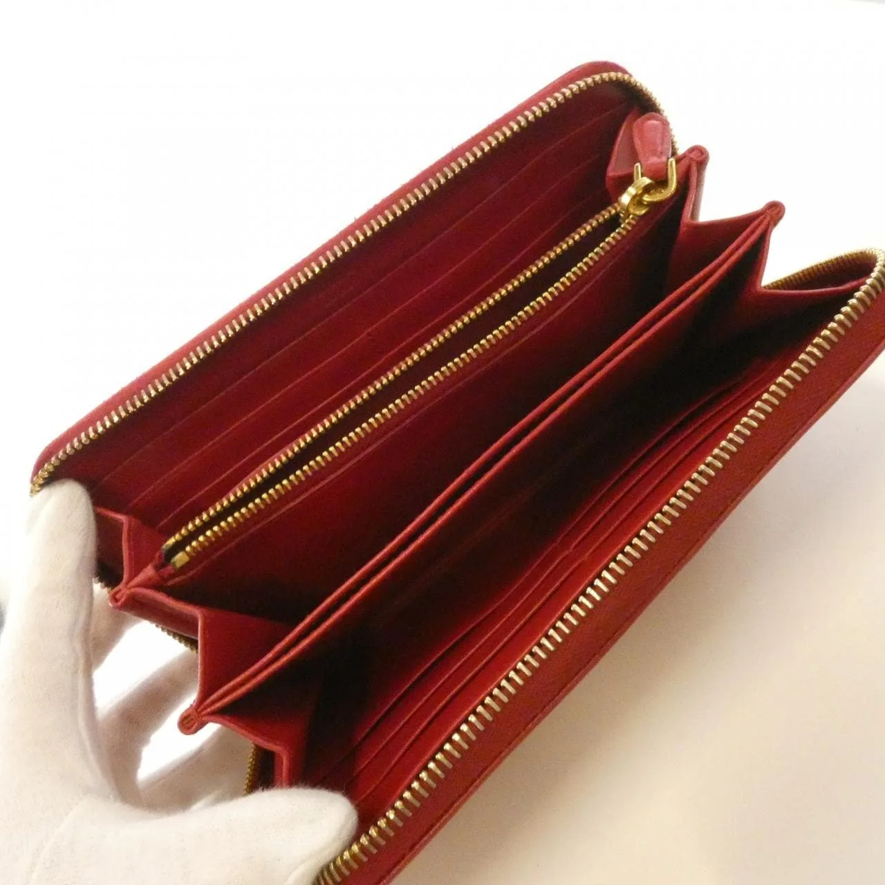 PRADA 1M0506 Wallet 黑色 中古品B - 縮圖 7