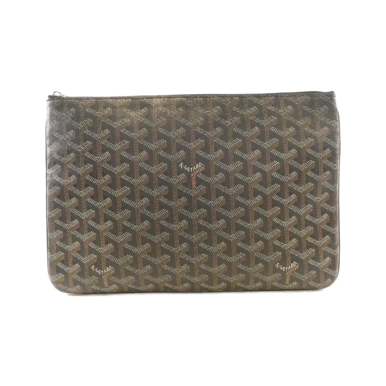 GOYARD ABU SENAT MM Handbag Canvas Black