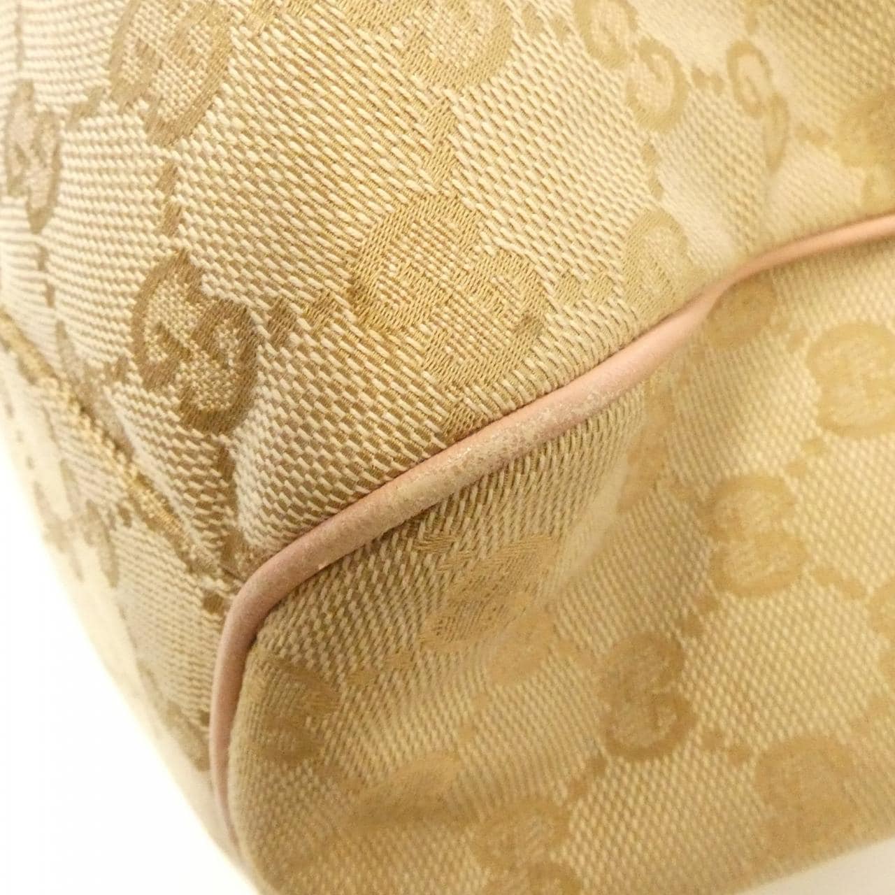 GUCCI 211943 Shoulder Bag Canvas 米色 帆布 - 縮圖 3